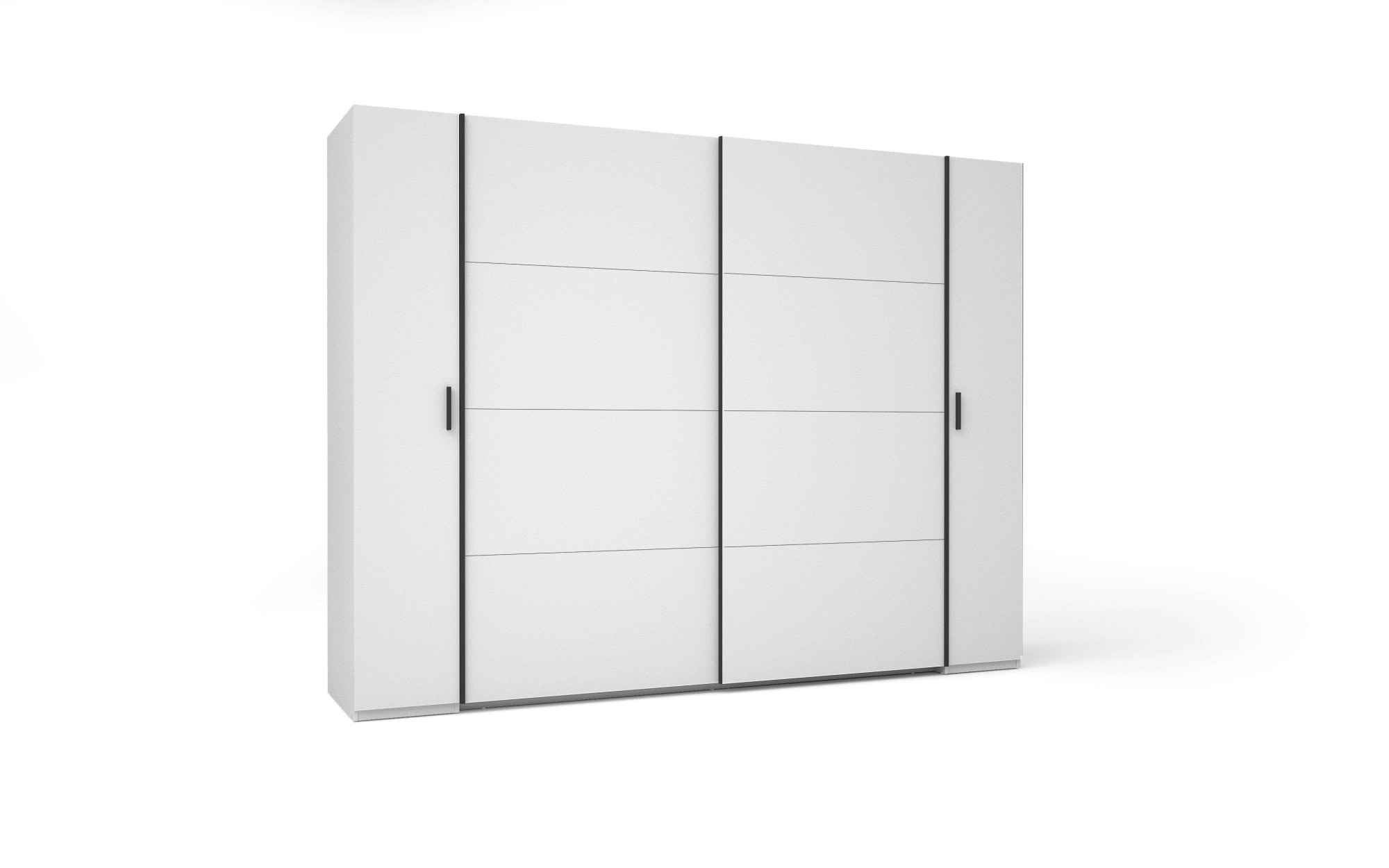INOSIGN Kleiderschrank »Antioch, FSC-zertifiziert, mit Dreh-UND Schiebetüren«, (B/T/H 270/61,4/207cm, inklusive Einlegeböden und Kleiderstangen), mit oder ohne Spiegel und Schubladen - YOUR Choice