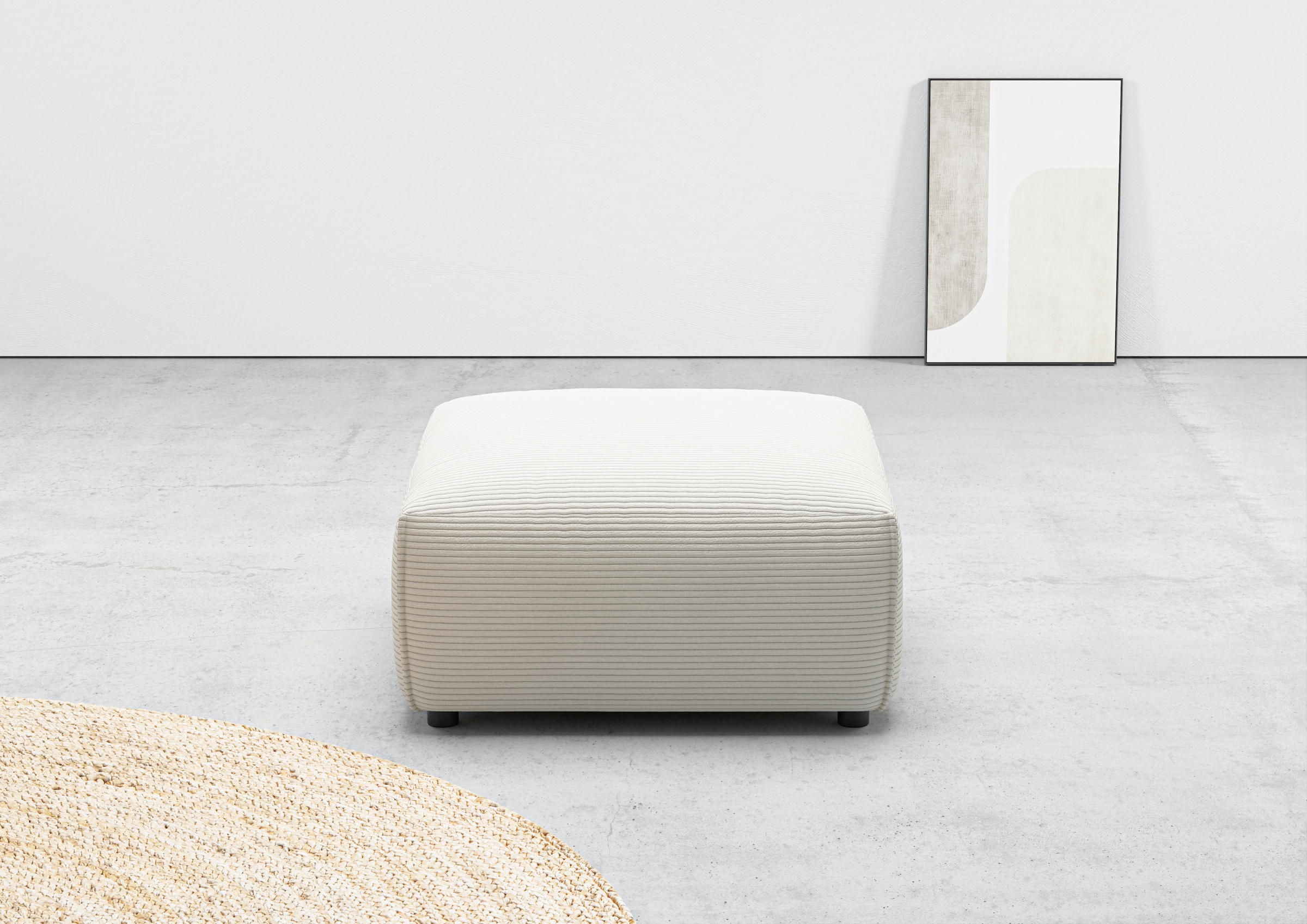 Home affaire Hocker "Glimminge auch in Breitcord, Feincord und Easy care-Bezug" passend zur Serie "Glimminge"