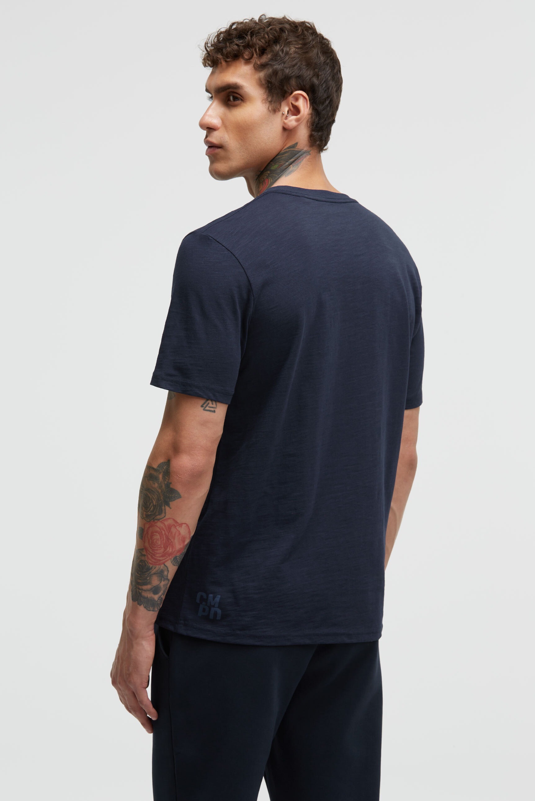 CMPD Rundhalsshirt, aus Baumwolle