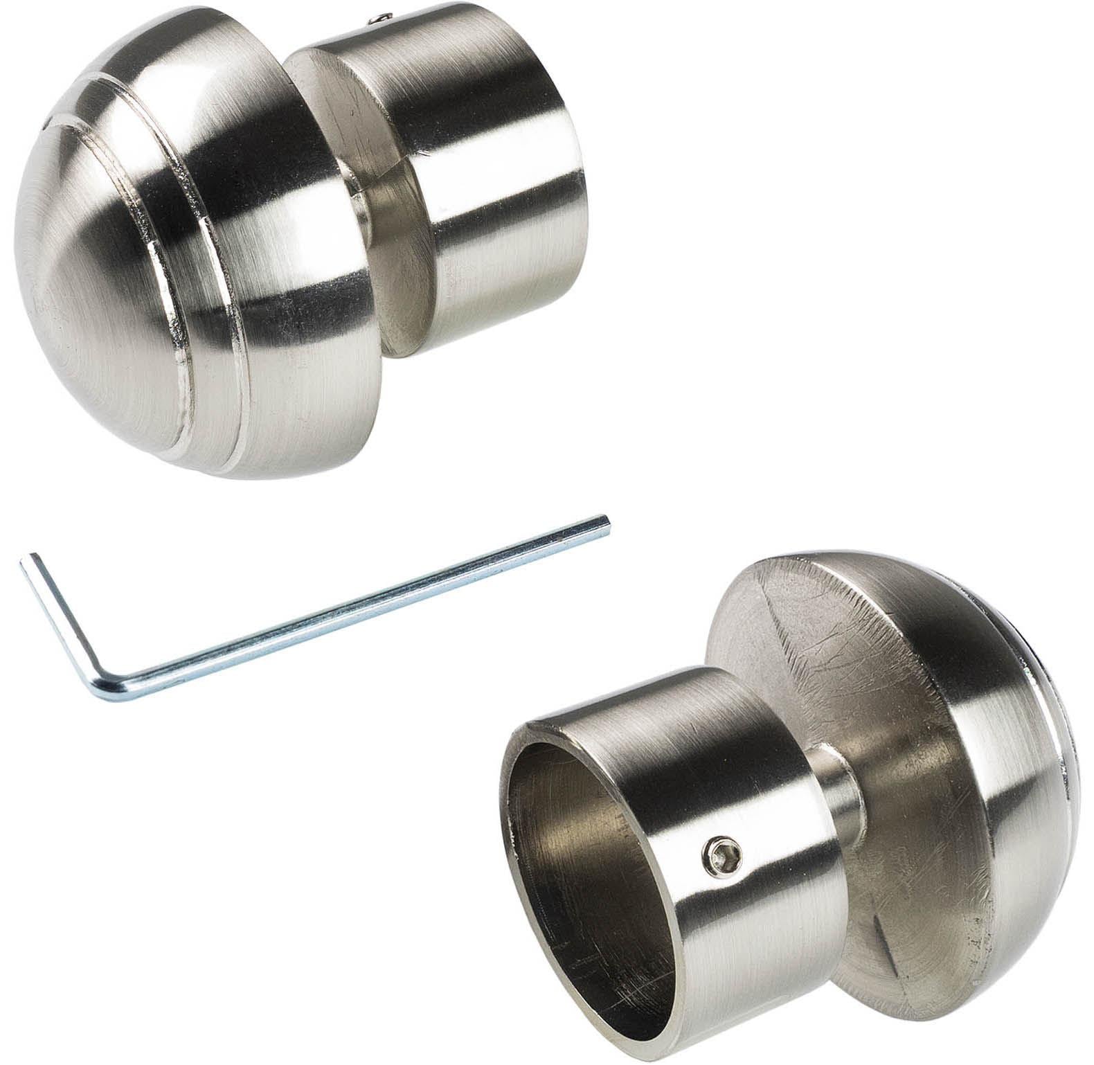 Liedeco Gardinenstangen-Endstück für Gardinenstange Ø 28 mm günstig online kaufen