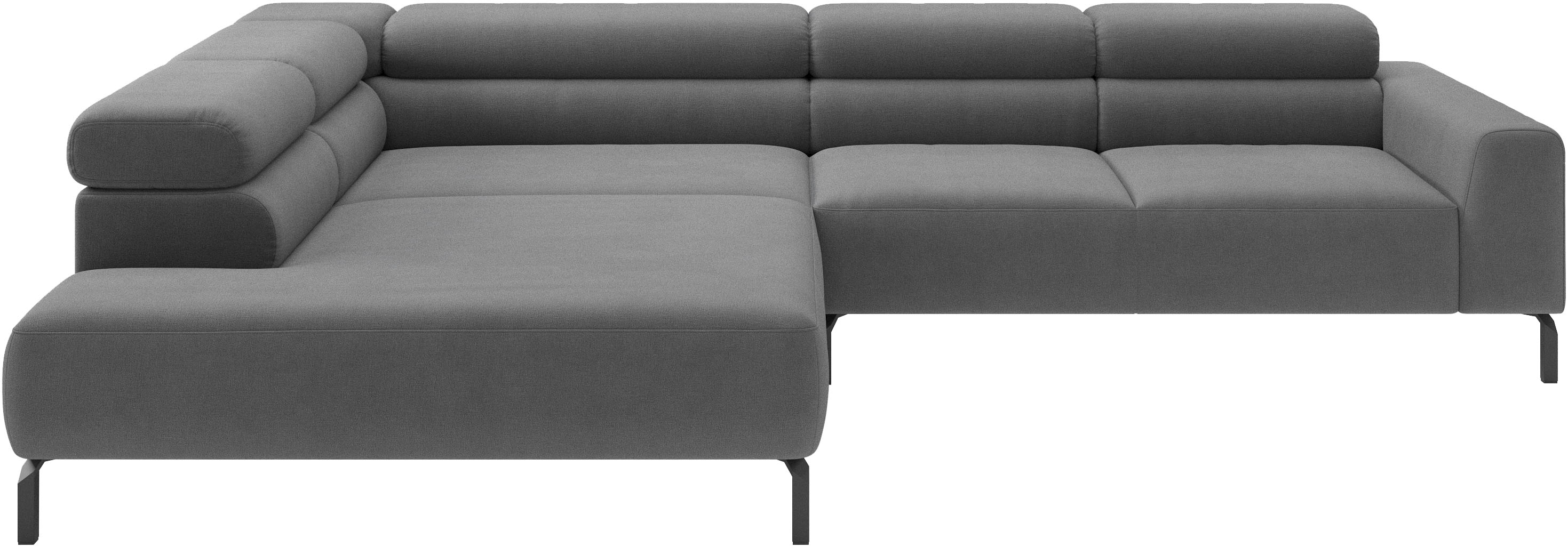 Home affaire Ecksofa "Antonelli, L-Form, incl. Kopfteilverstellung, Breite 312 cm" wahlweise elektrische Sitztiefenverstellung