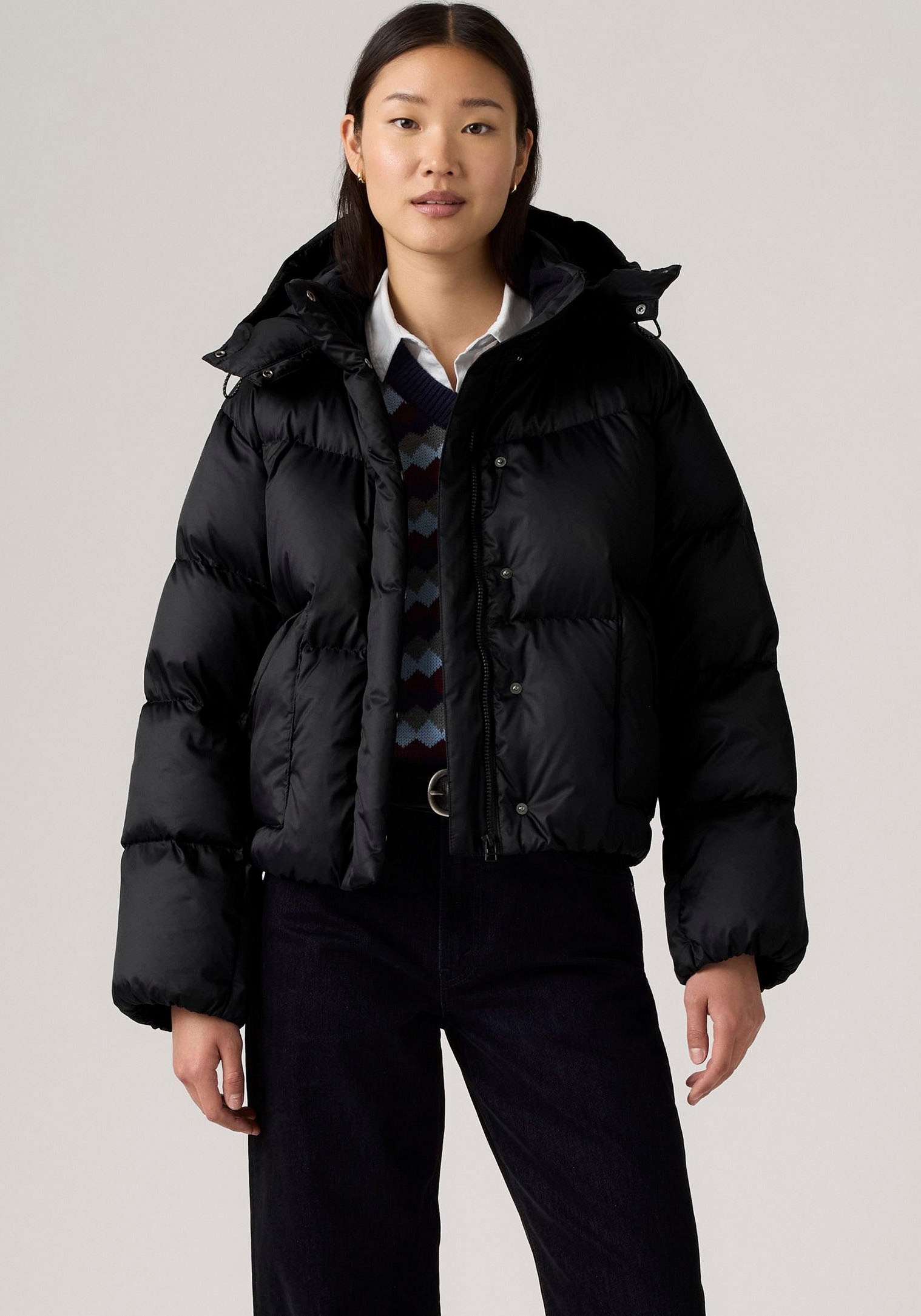 Levis Steppjacke mitKapuze mit abnehmbarer Kapuze günstig online kaufen