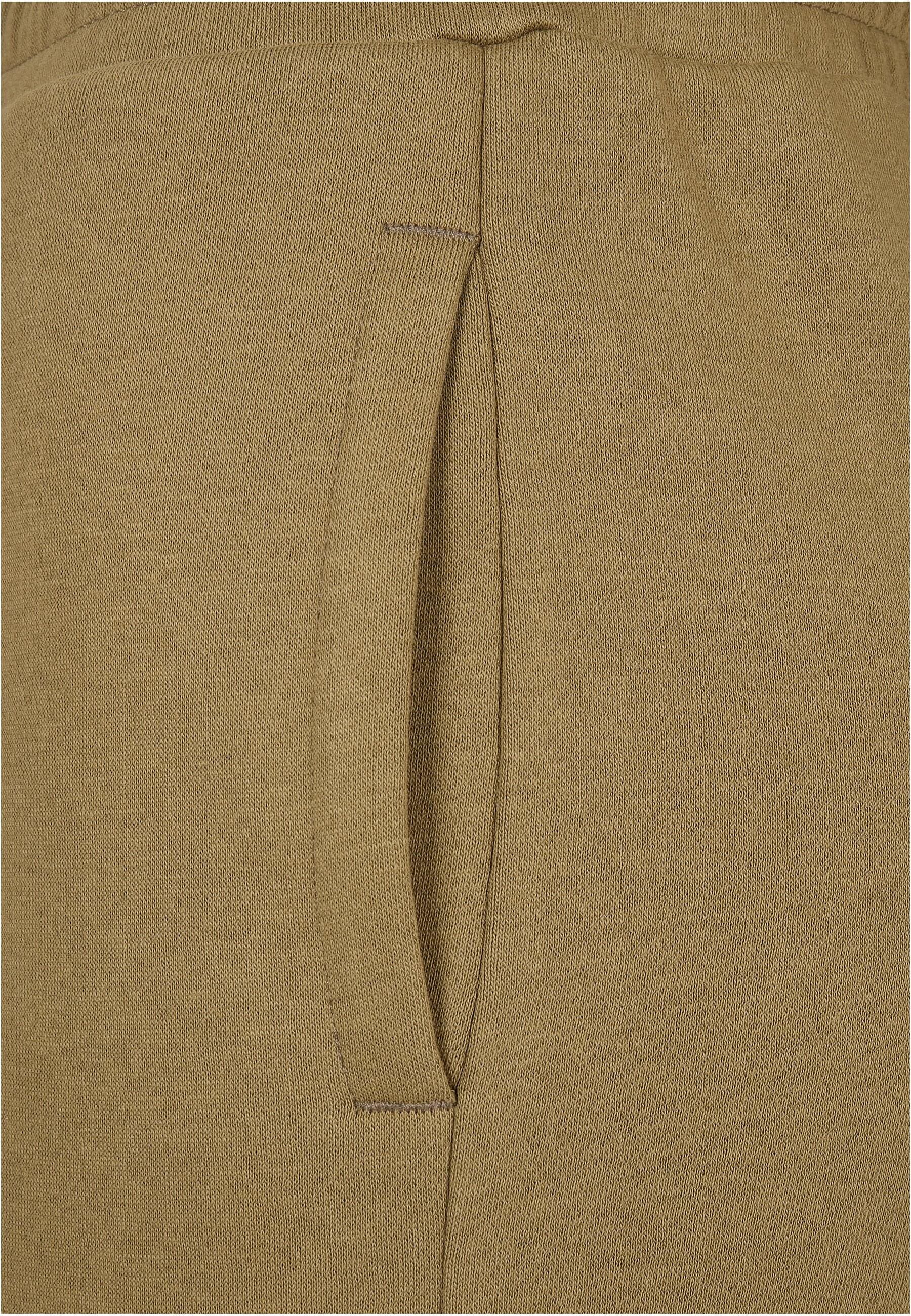 URBAN CLASSICS Stoffhose »Urban Classics Damen Ladies Straight Pin Tuck Sweat Pants«, (1 tlg.)