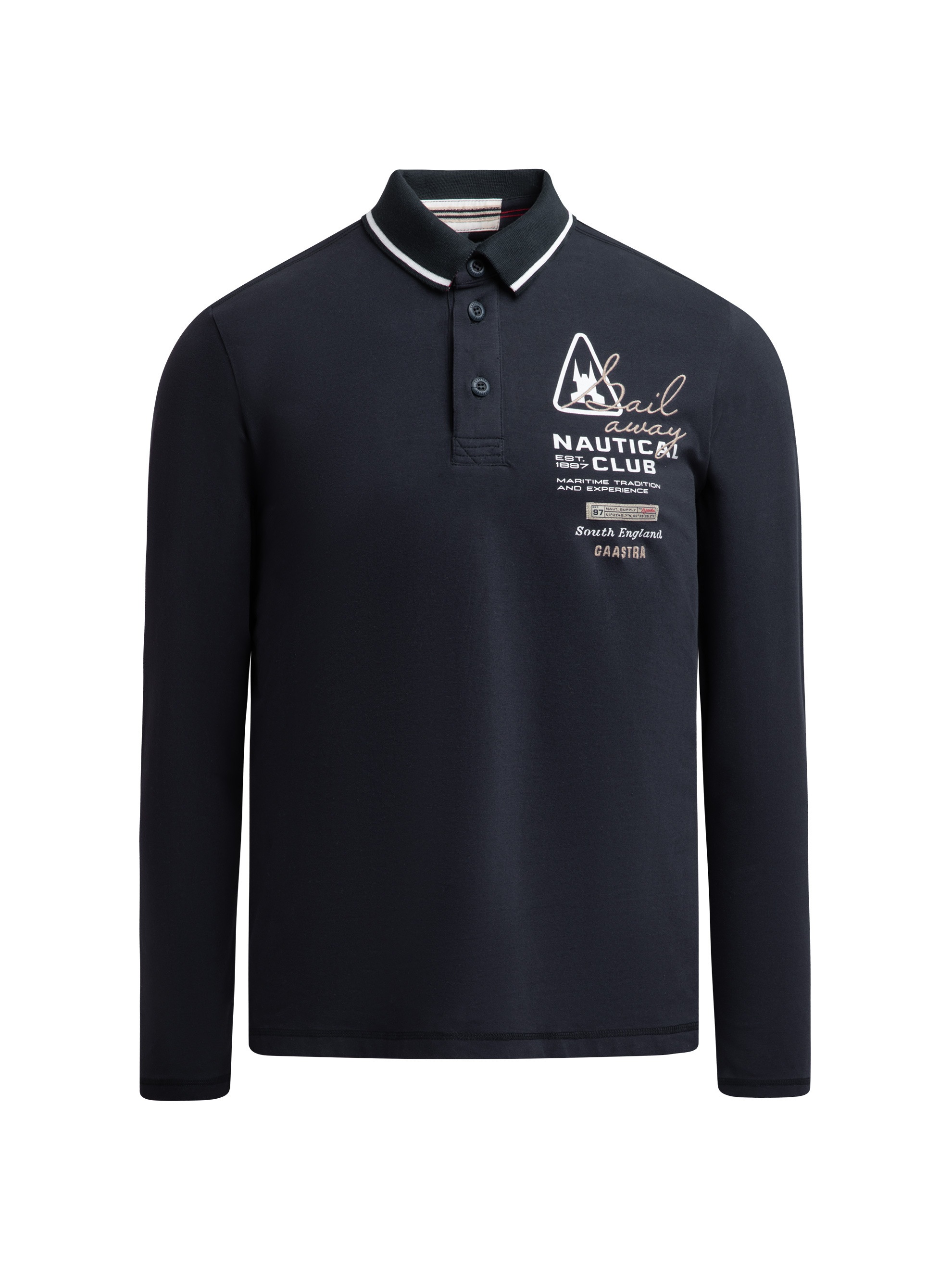 Gaastra Poloshirt mit Seitenschlitze