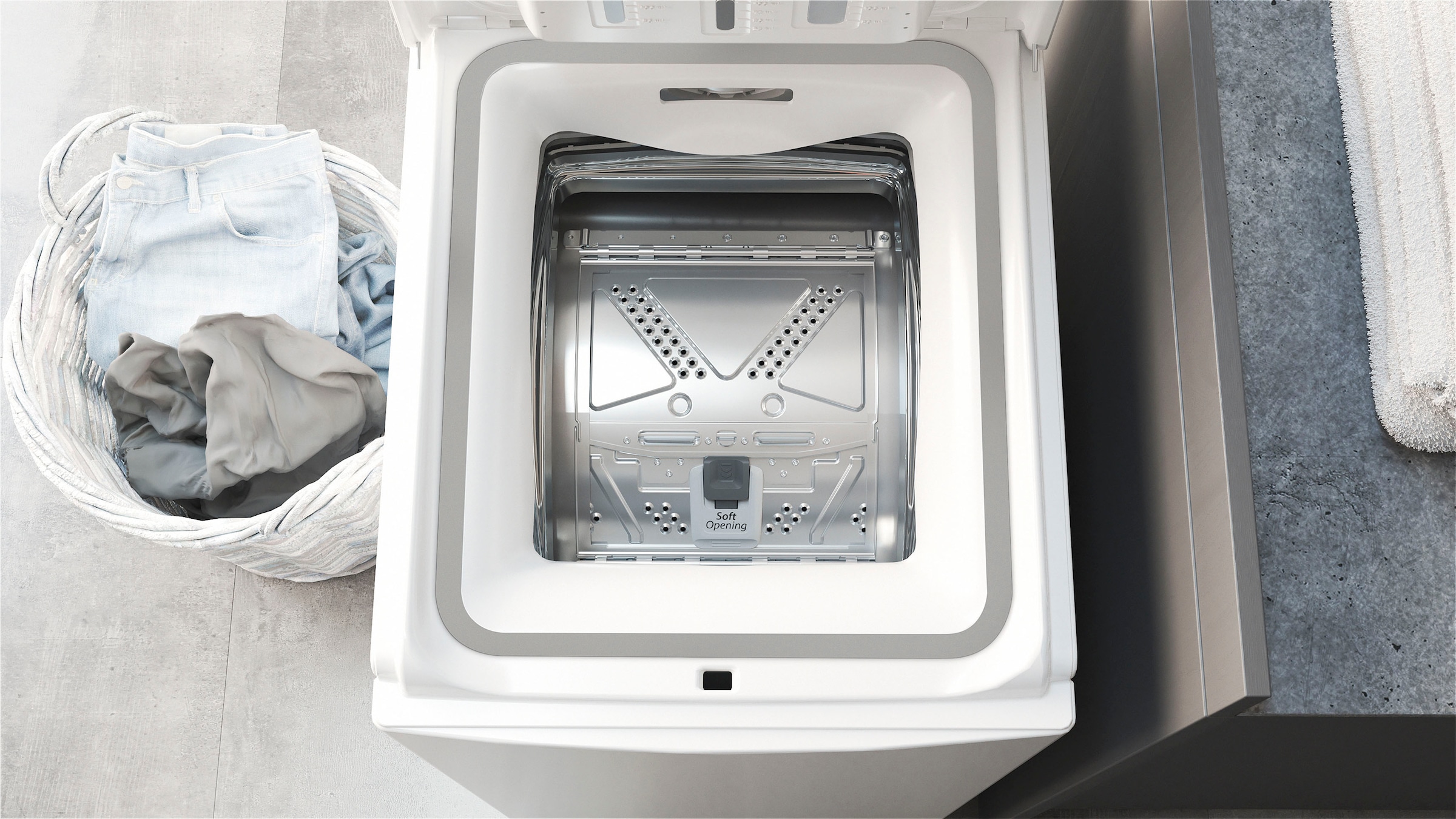 BAUKNECHT Waschmaschine Toplader »WMT Eco Shield 6523 C«, 6,5 kg, 1200 U/min