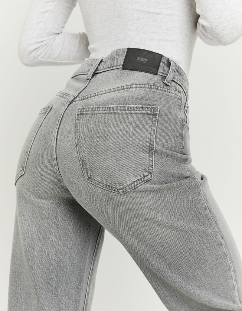 Tally Weijl Straight-Jeans »SPADEPEPPER« Baumwollmischung, High Waist