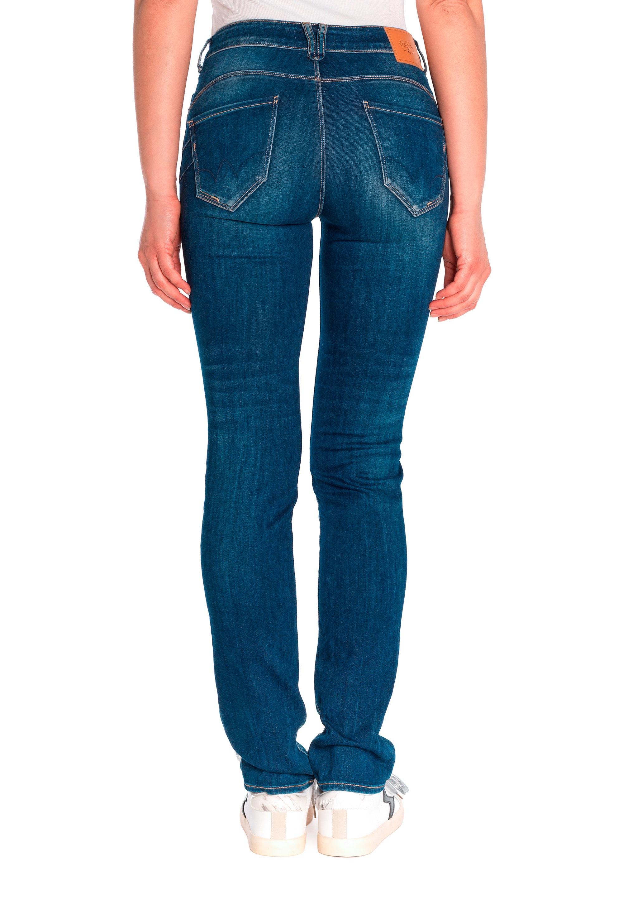 Le Temps Des Cerises Slim-fit-Jeans »PULPHIRE«, mit modischer Waschung