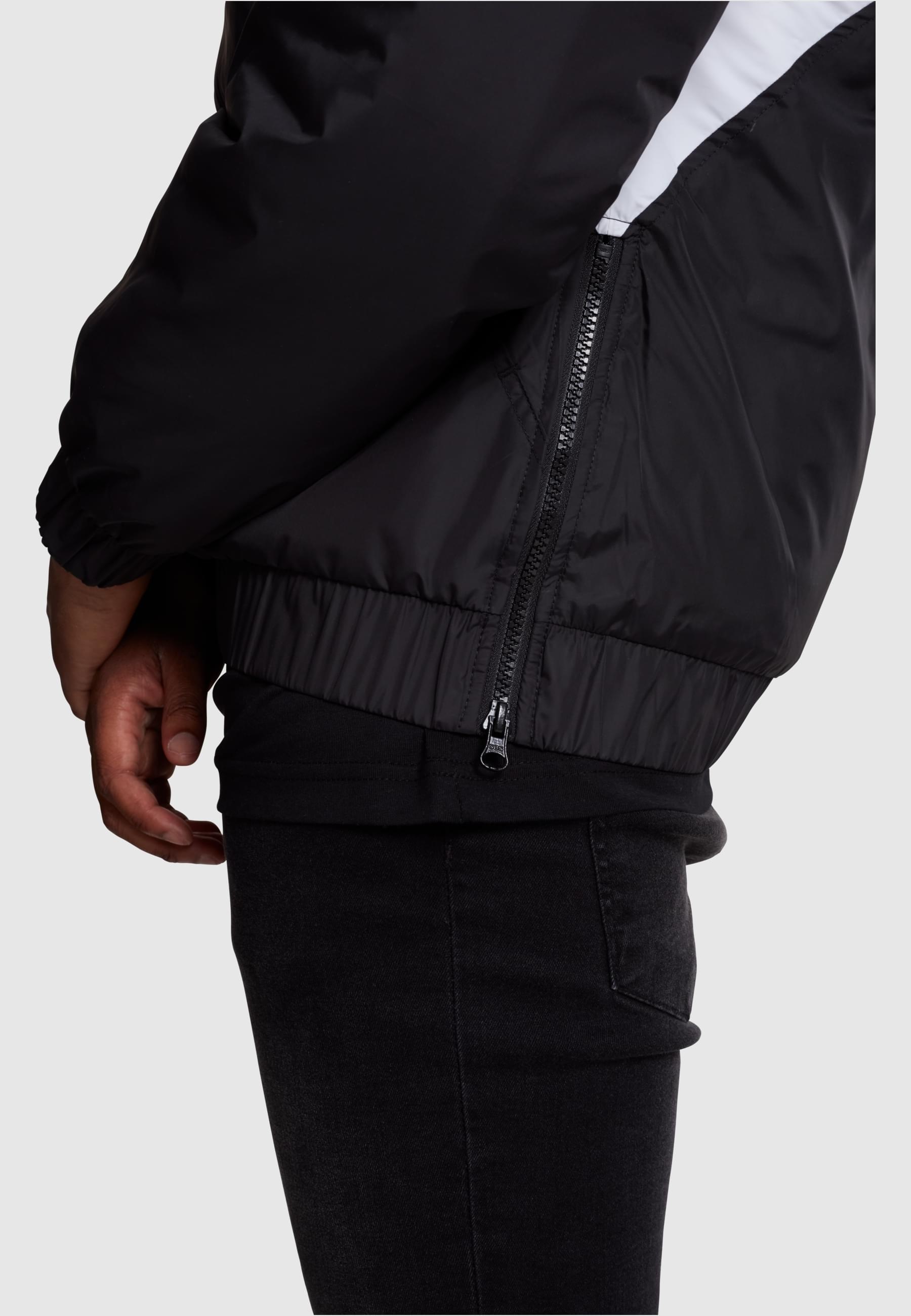 URBAN CLASSICS Winterjacke »Urban Classics Herren 2-Tone Pull Over Jacket«, (1 St.), mit Kapuze