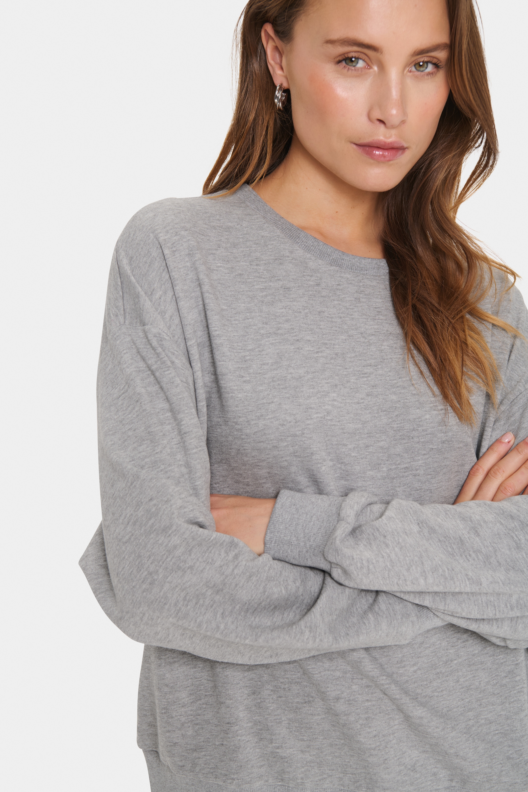 Saint Tropez Sweatshirt »LilaaSZ Sweatshirt«
