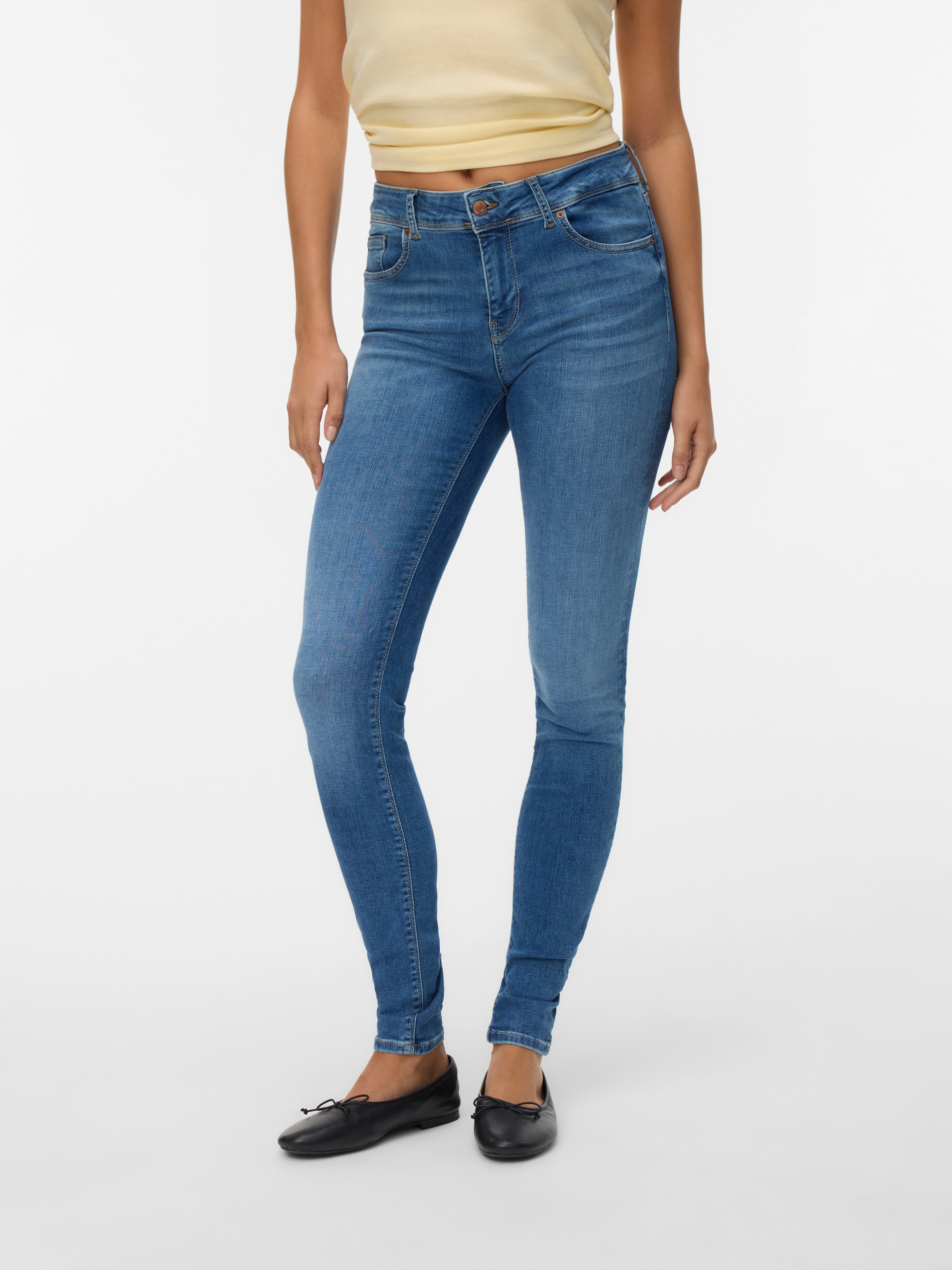 Vero Moda Skinny-fit-Jeans »VMLUX MR SLIM«