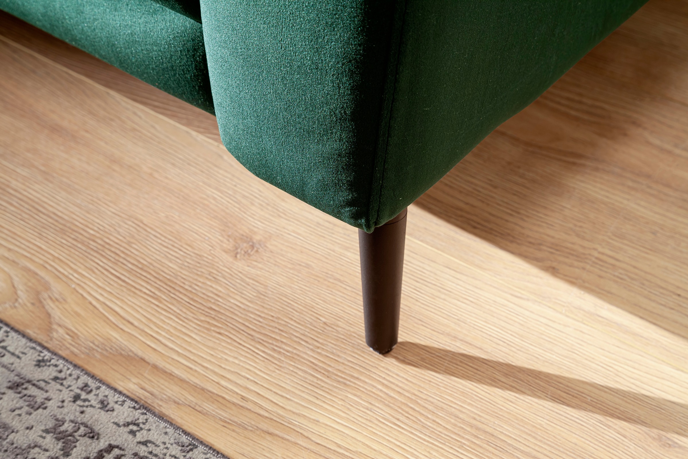 Trends by HG Polsterecke »Barcelona L-Form«, mit Metallfuss, frei im Raum stellbar