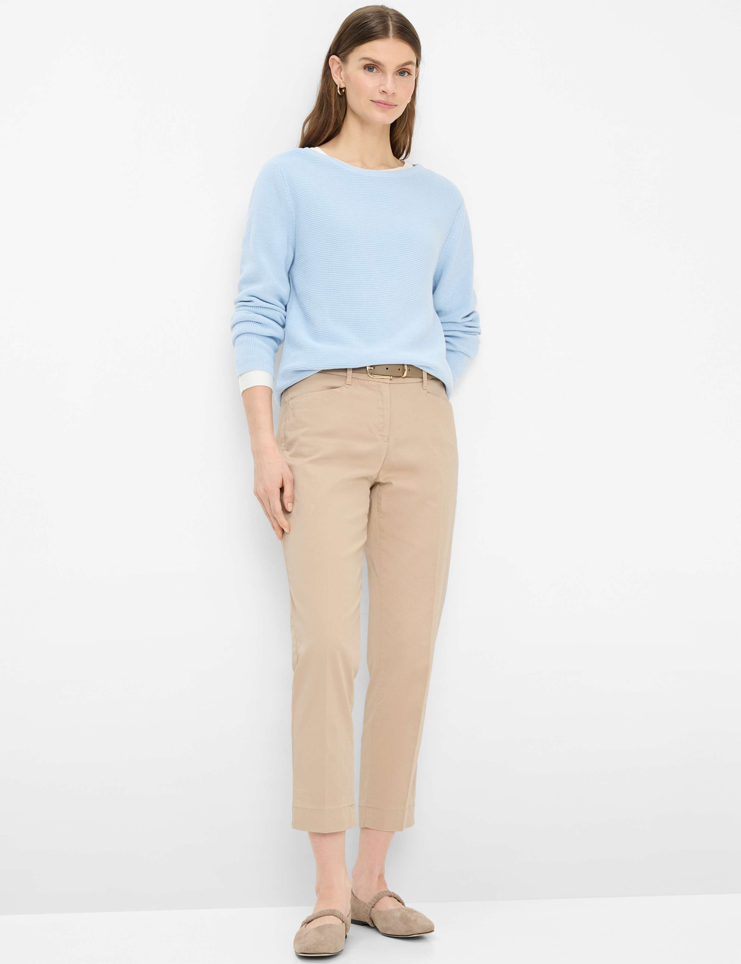 BRAX LESLEY Women's Sweater Dark Blue 40 4
