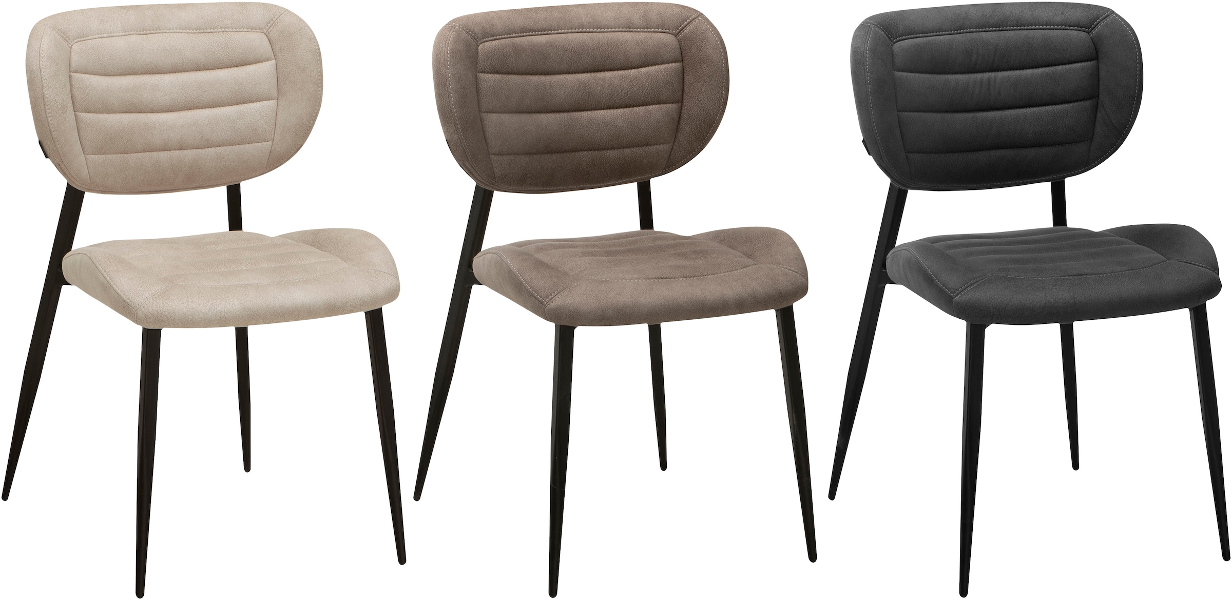 OMG Design Esszimmerstuhl »Rikki«, (Set), 2 St., Stoff, bequemer Polsterstuhl in modernen Farben