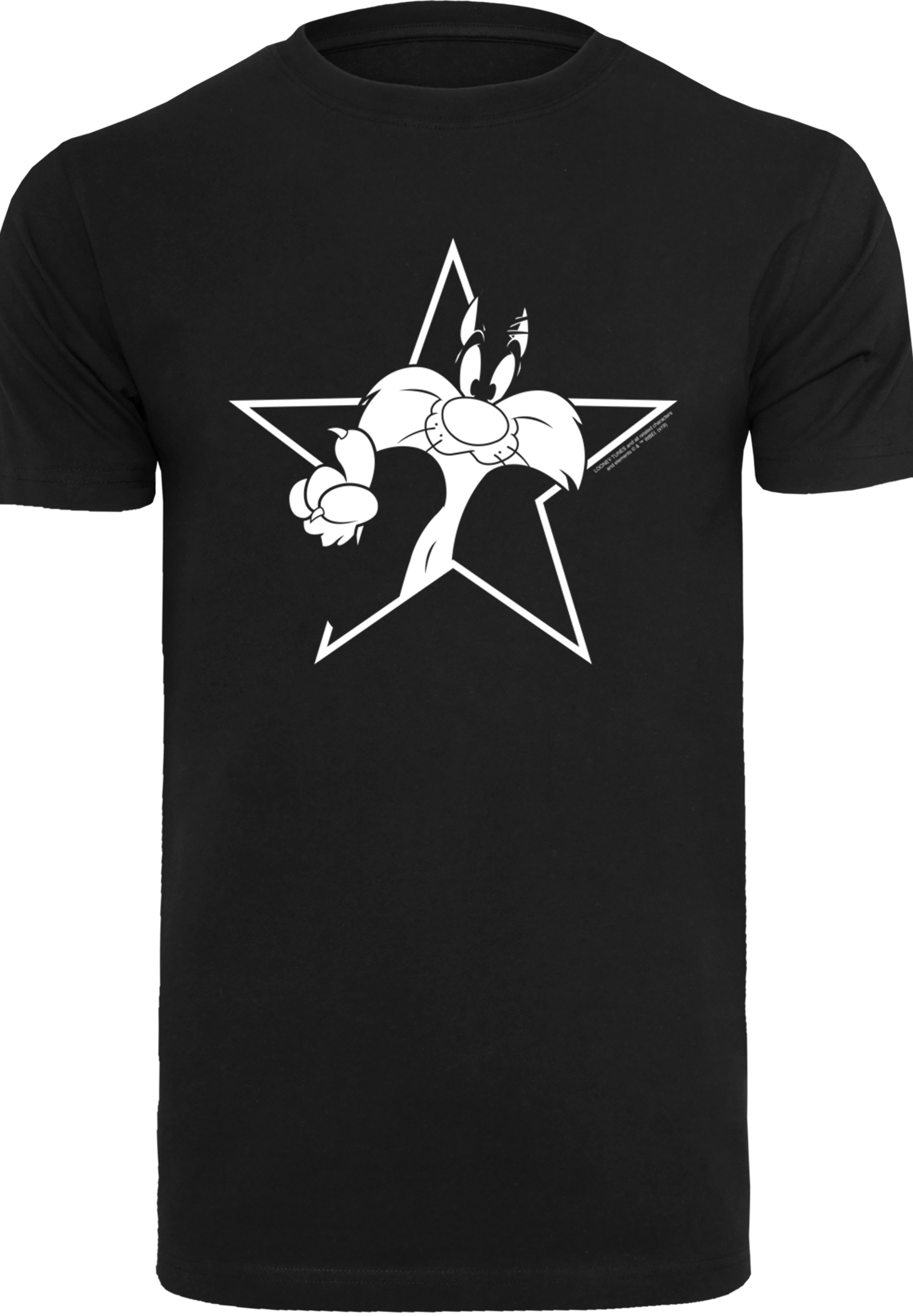 F4NT4STIC T-Shirt "Looney Tunes Sylvester Cartoon Stern", Print günstig online kaufen