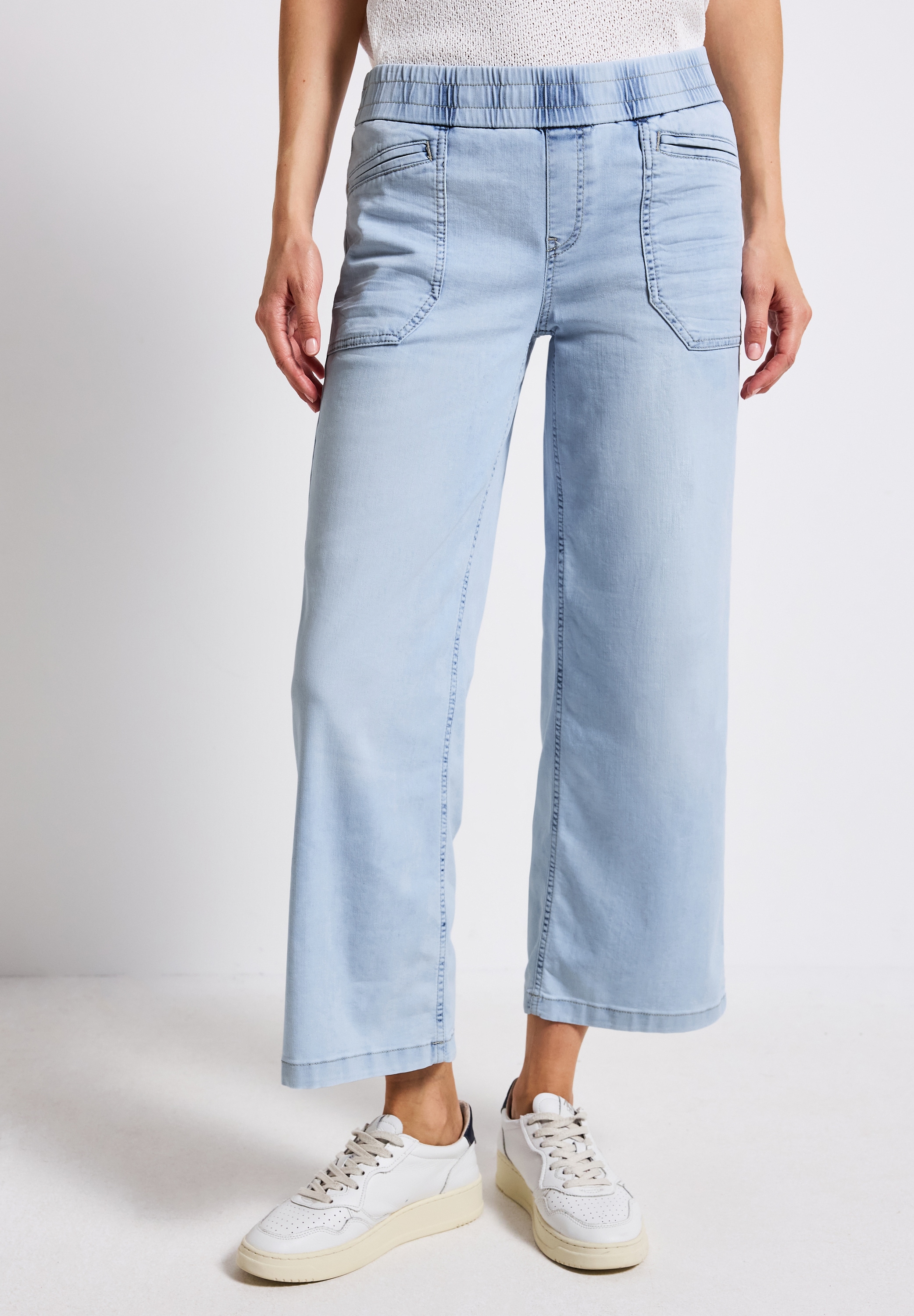 STREET ONE Loose-fit-Jeans, Middle Waist