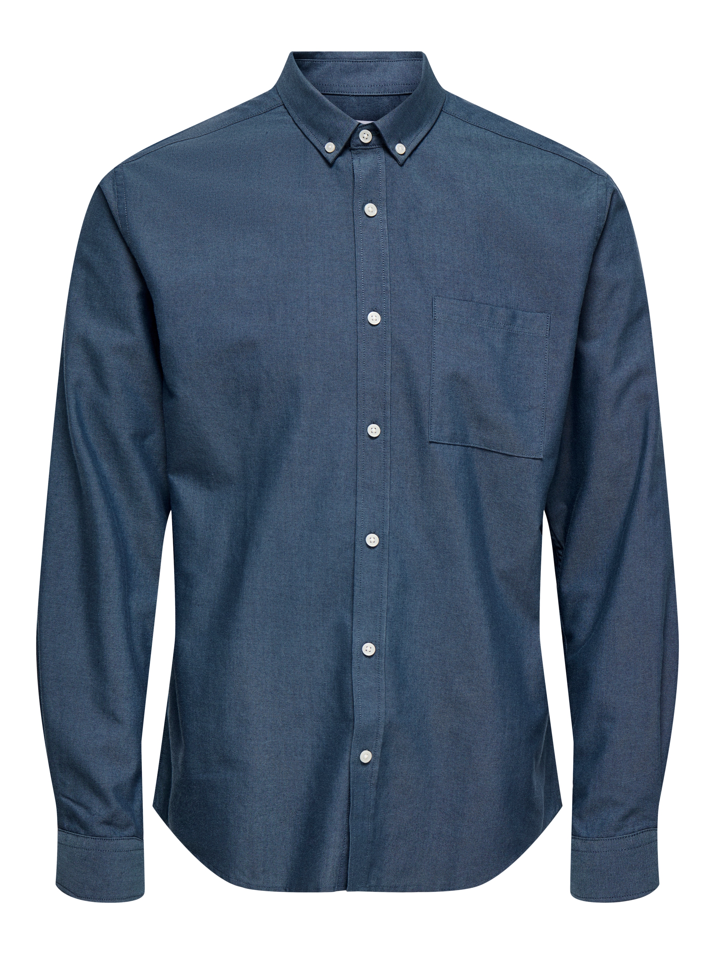 ONLY & SONS Langarmhemd "ONSALVARO SLIM LS OXFORD SHIRT NOOS" günstig online kaufen