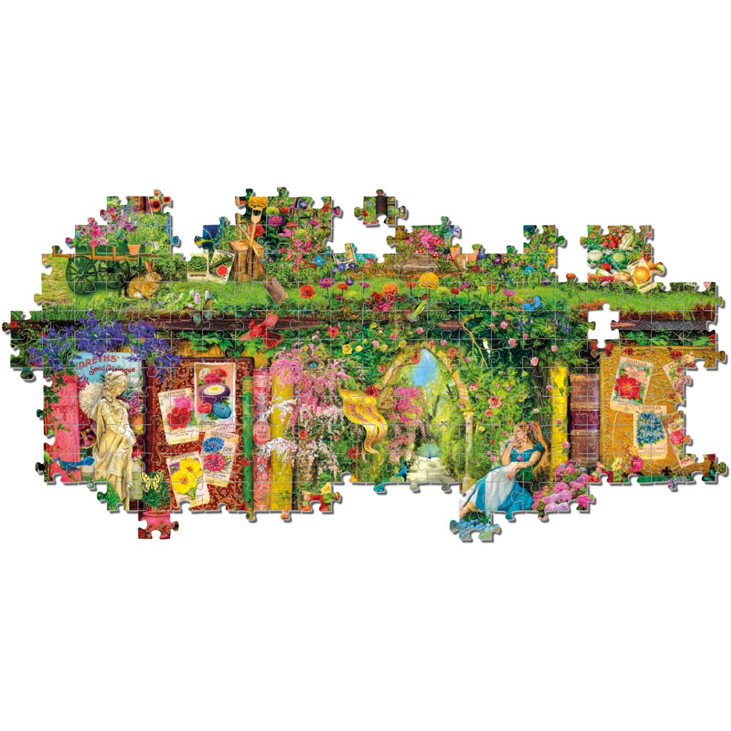 Clementoni® Puzzle »High Quality Collection, Das Garten-Regal«