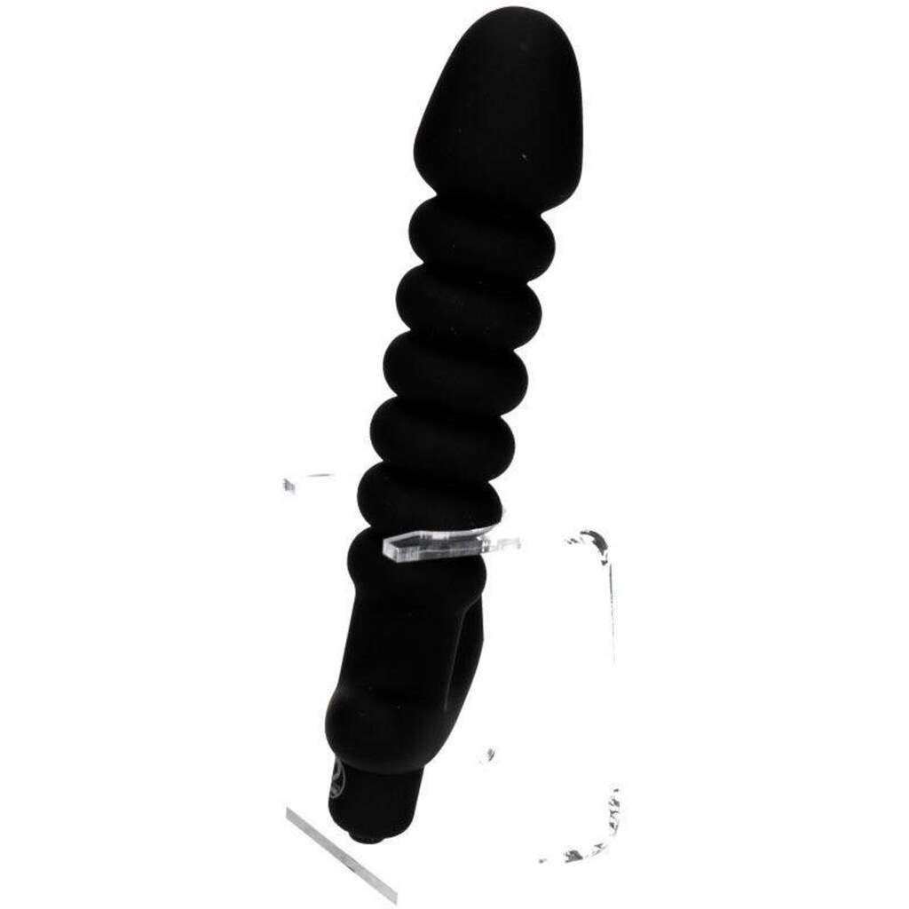 BLACK VELVETS Analdildo »BV Vibr. Plug Medium«, mit Vibro-Ei