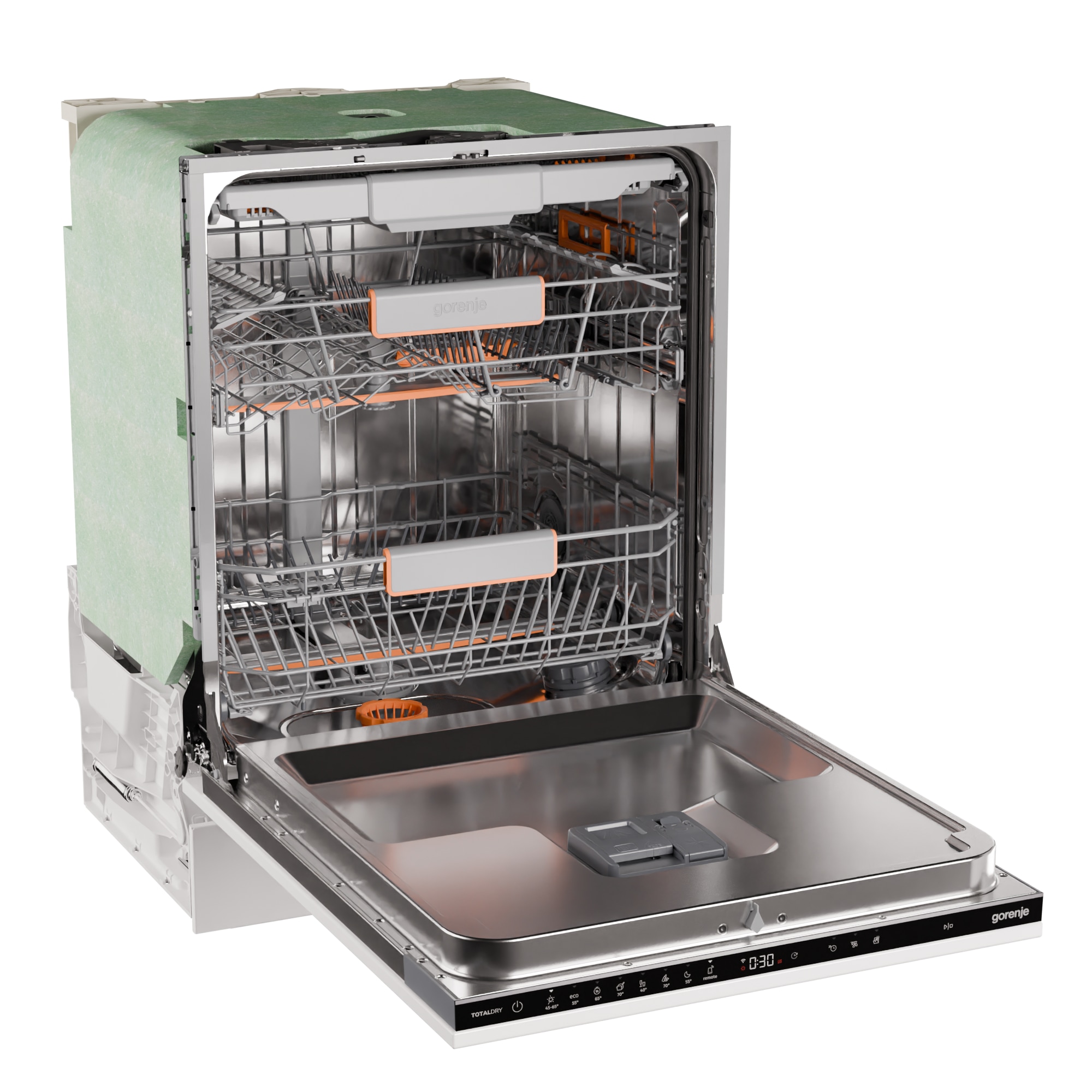 GORENJE vollintegrierbarer Geschirrspüler »GV673B65«, 16 Maßgedecke, Energieeffizienzklasse B