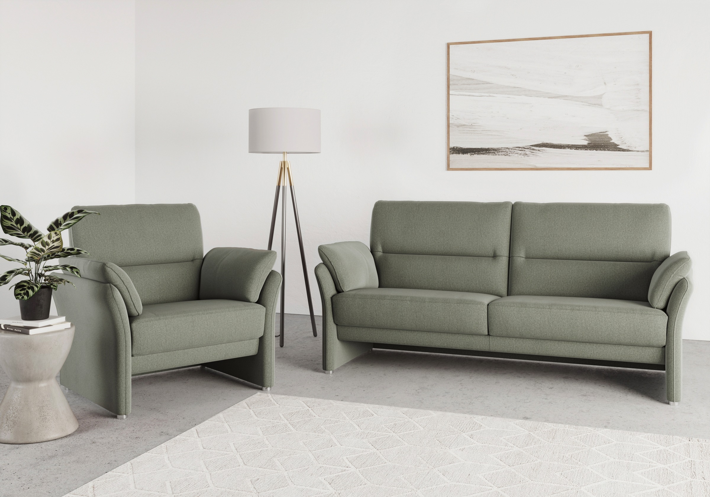 DOMO collection Sessel »Pina Cocktailsessel«, Passender Sessel zur Serie, mit Federkern