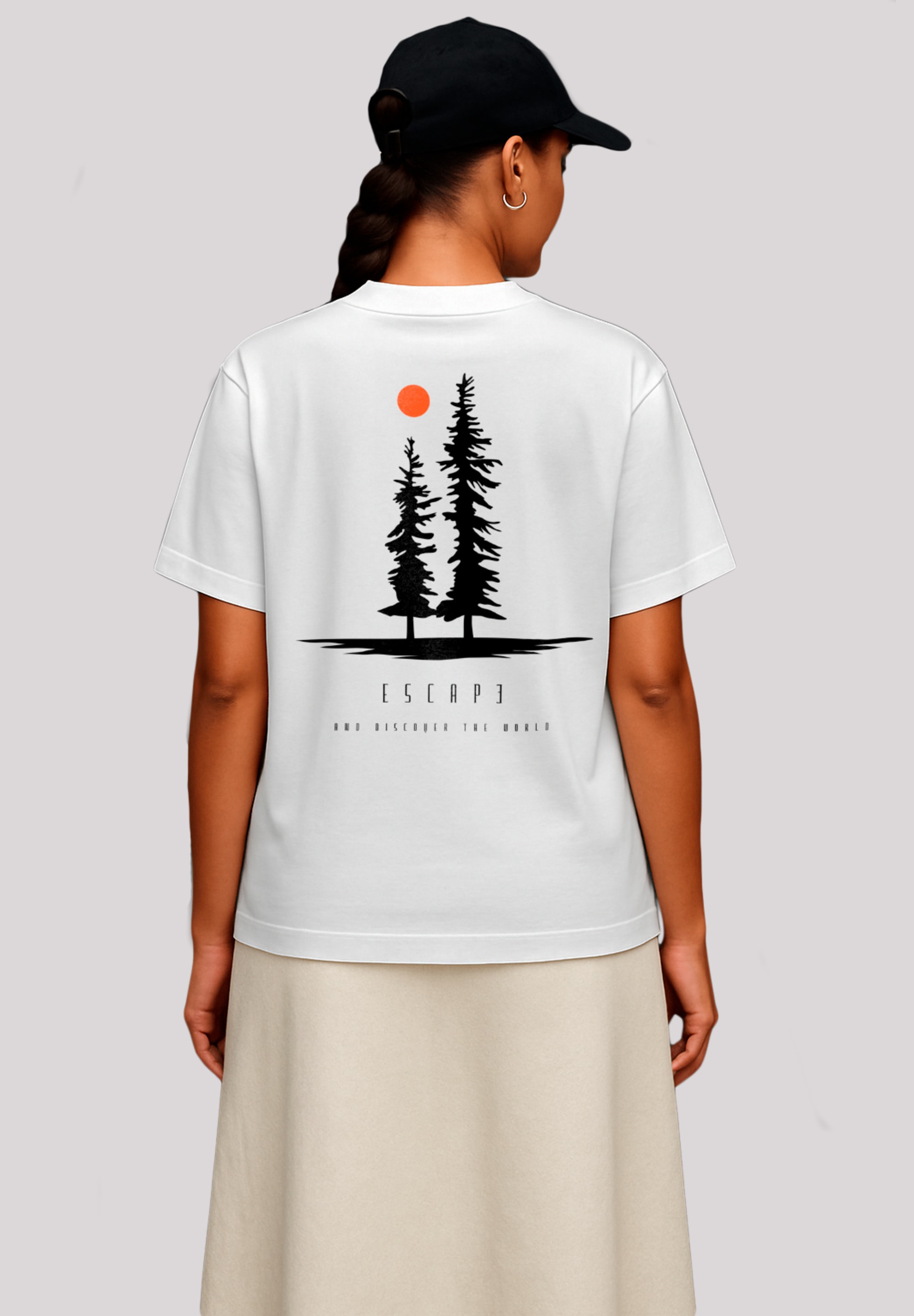 F4NT4STIC T-Shirt "Escape Discover the World Pinetree", Discover the World günstig online kaufen