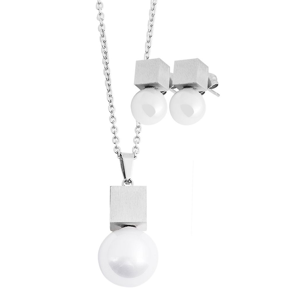 Adelia´s Kette ohne Anhänger »Damen Halskette aus Edelstahl 43+5« Schöne Geschenkidee zum einfach so