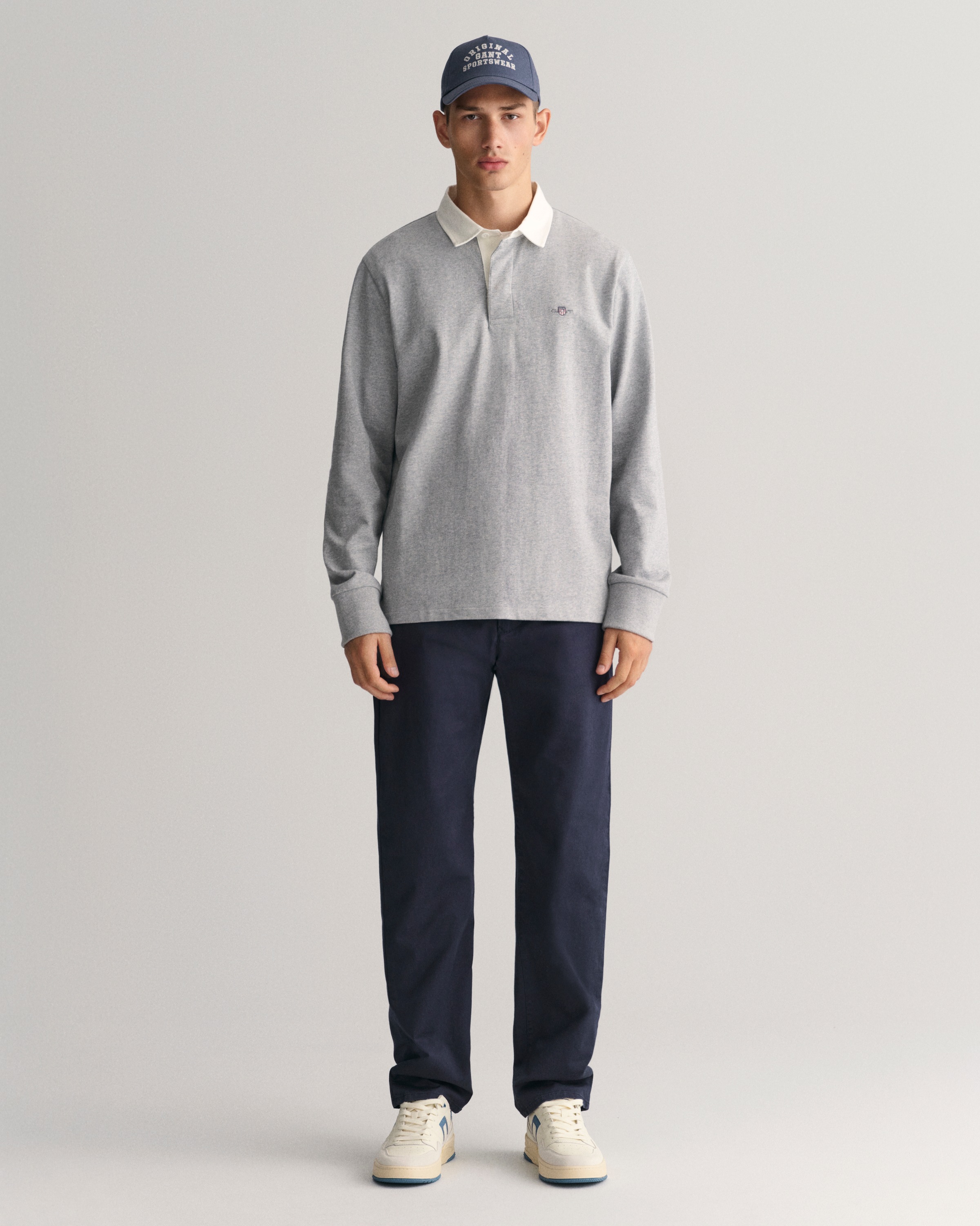 Gant Chinohose »REGULAR TWILL CHINOS«, Regumit gefütterten Seitentaschen
