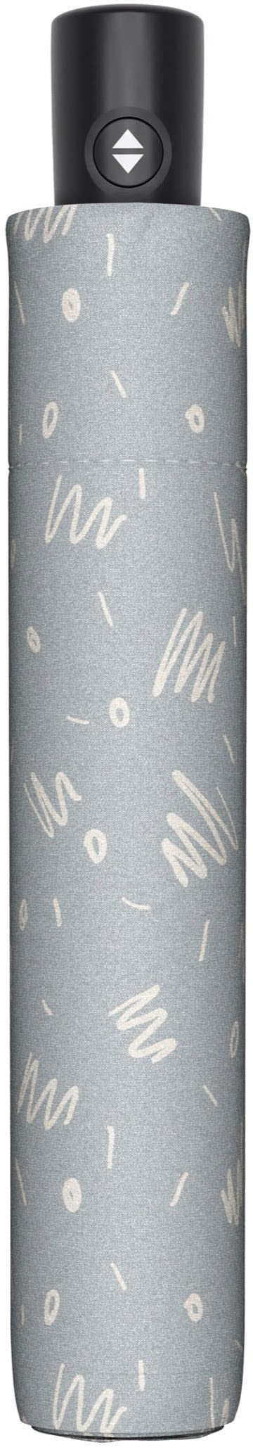 doppler® Taschenregenschirm »zero Magic Minimally, cool grey«