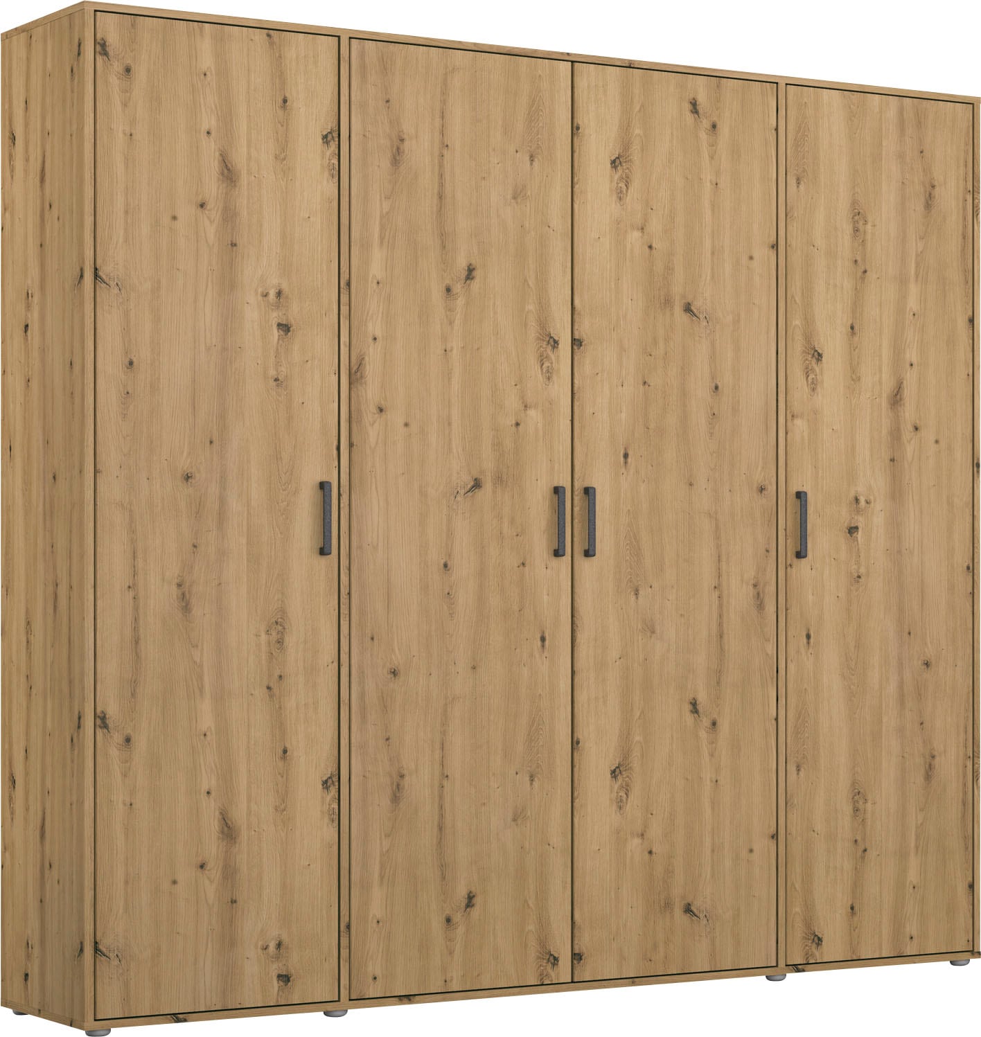 rauch Kleiderschrank "VOYAGER Garderobe Wäscheschrank Schlafzimmer" in 3 verschiedenen Ausstattungen BASIC/CLASSIC/PREMIUM, mit 2 modernen Griffvarianten, viel Stauraum MADE IN GERMANY