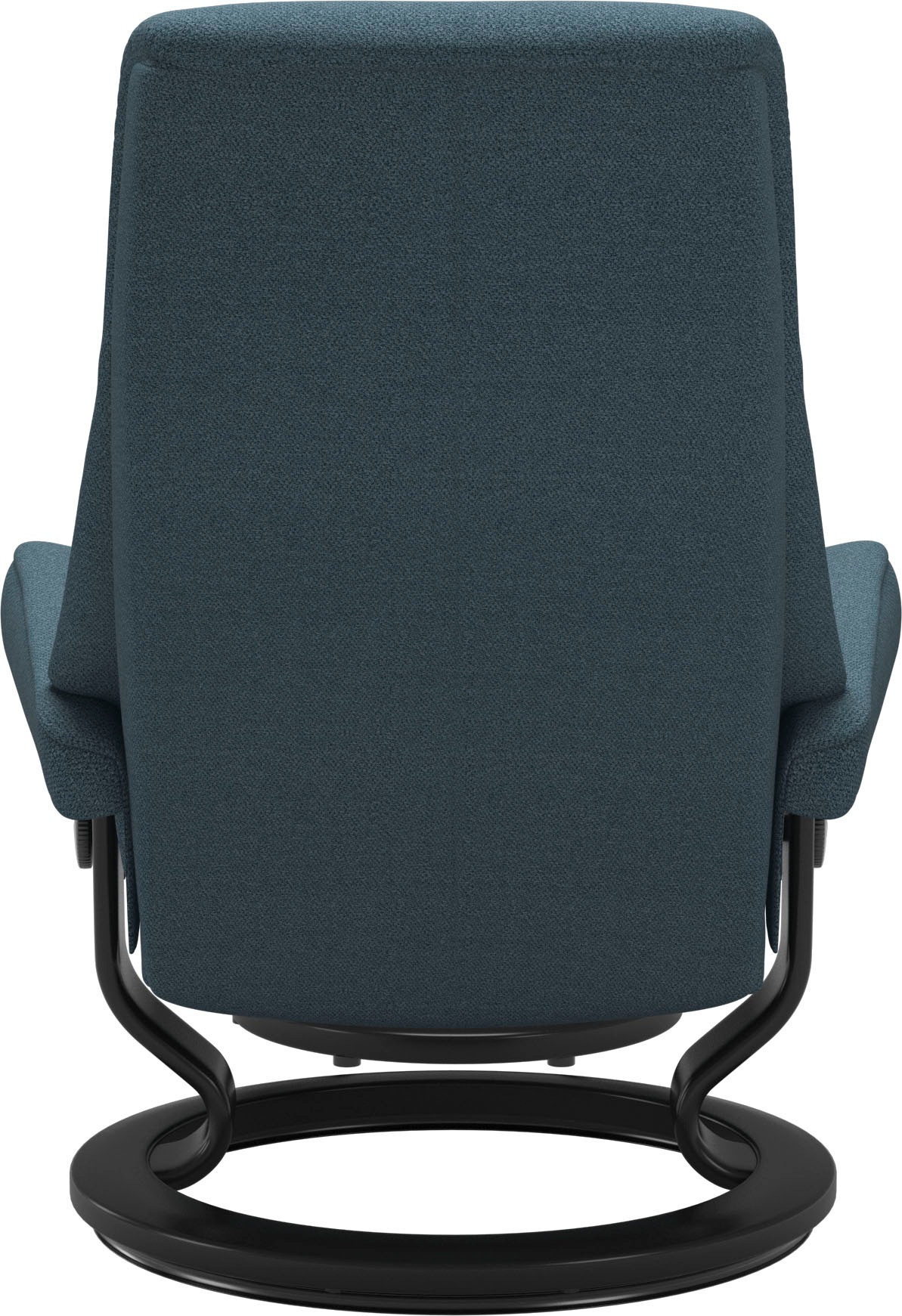 Stressless® Relaxsessel »View«, (Set, Relaxsessel mit Hocker), mit Classic Base, Größe M,Gestell Schwarz