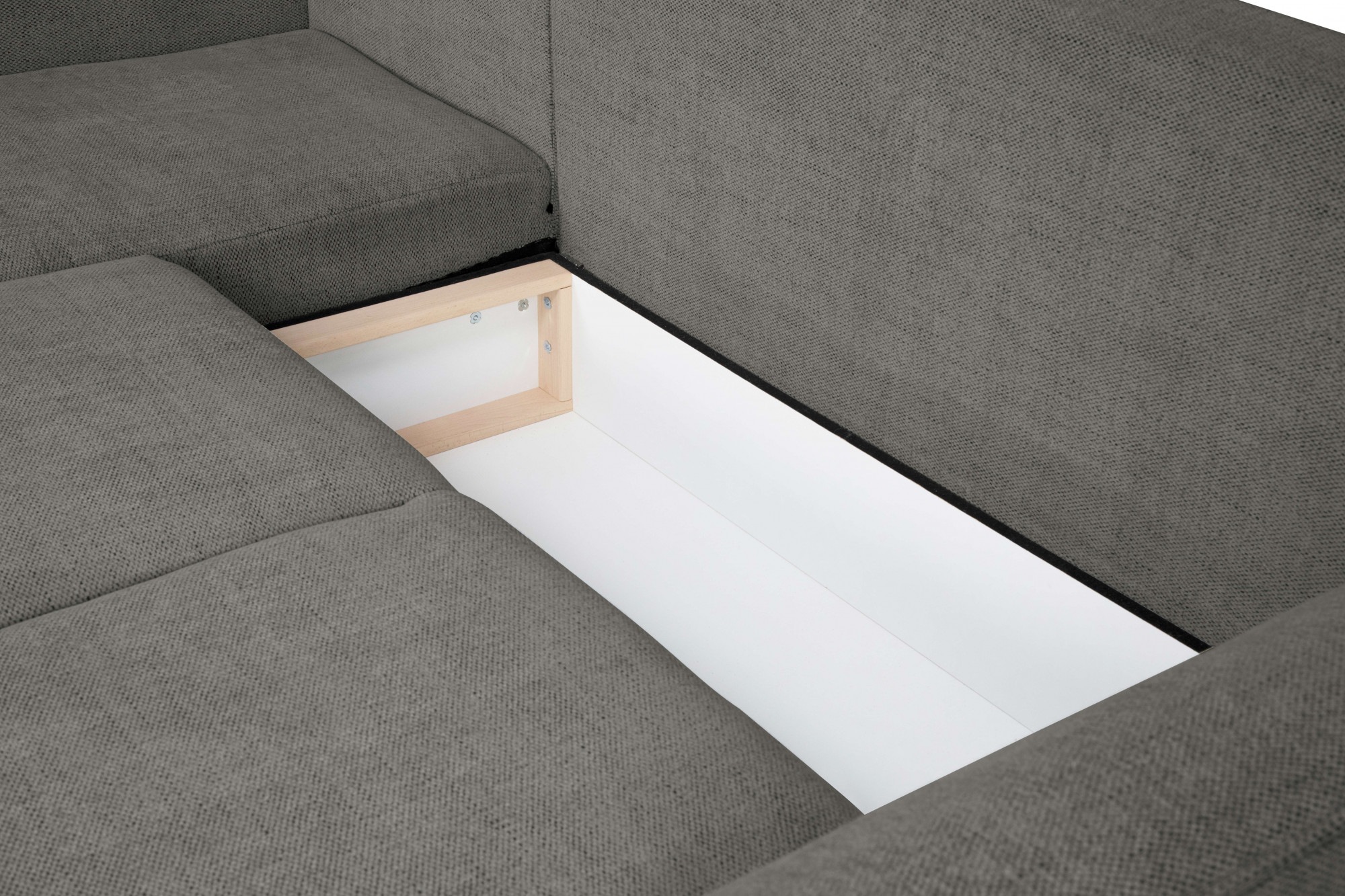 INOSIGN Ecksofa »BEATRICE optionale Schlafsofa mit Bettkasten, B/T/H: 265/170/86 cm«, L-Form, wahlweise auch mit Bettfunktion und Bettkasten