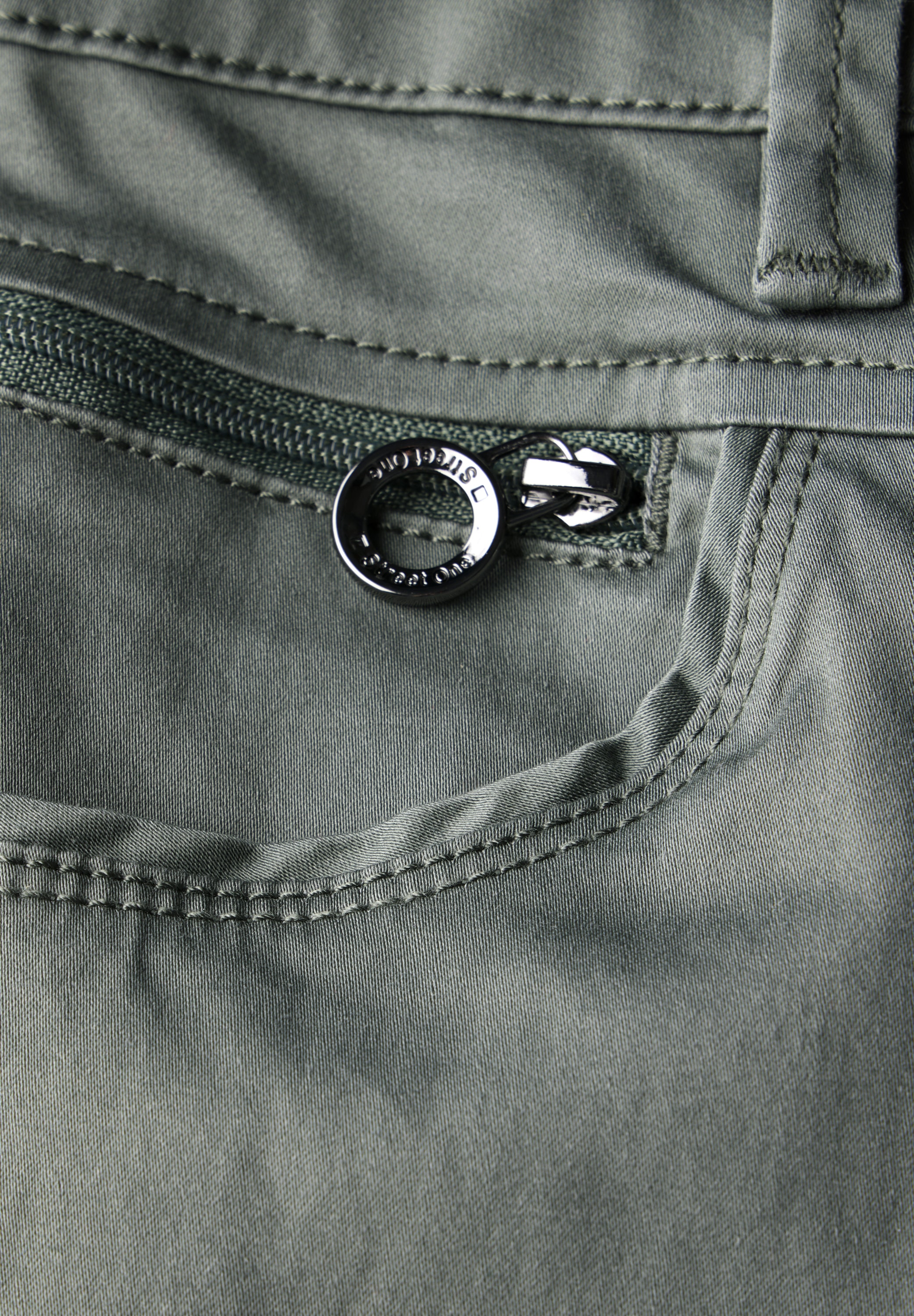 STREET ONE Chinohose, Middle Waist