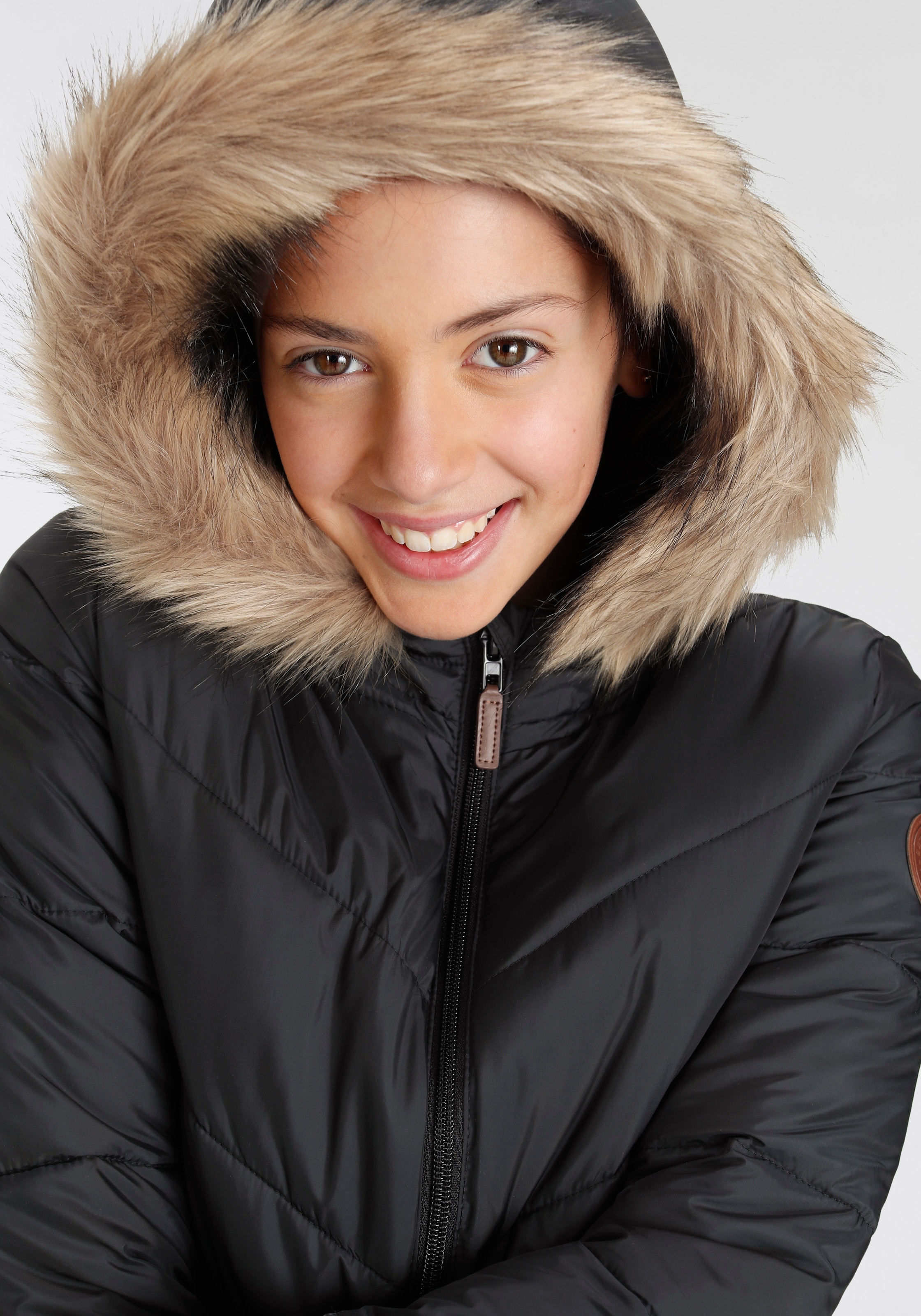 SAY | Roxy BAUR Kapuze - bestellen »SOME Steppjacke für mit online Kinder«,