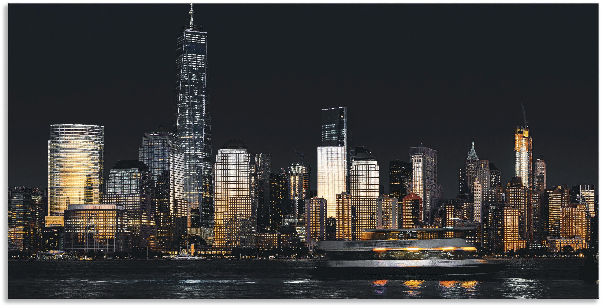 Artland Wandbild "New York Financial Distrikt", New York, (1 St.), als Alub günstig online kaufen