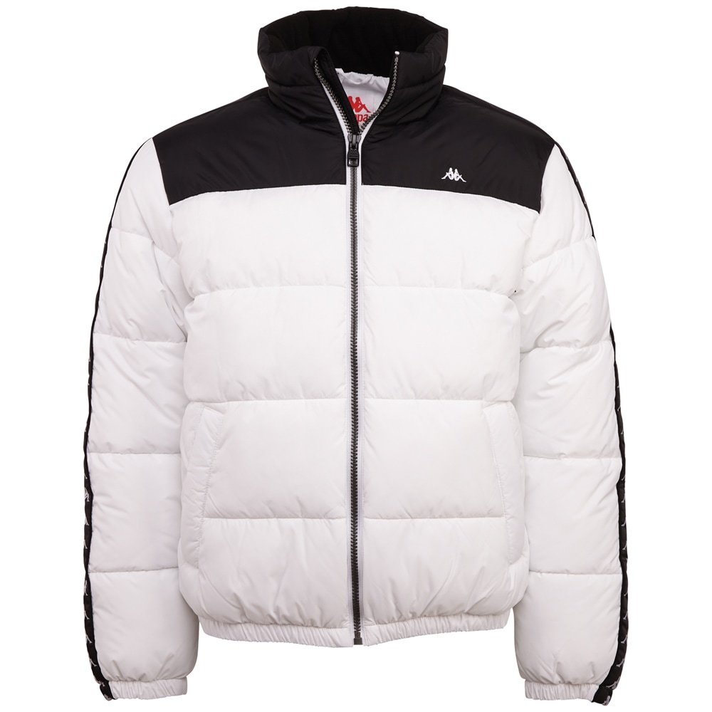 Kappa Winterjacke ohne Kapuze - mit hochwertigem Jacquard Logoband an den Ä günstig online kaufen