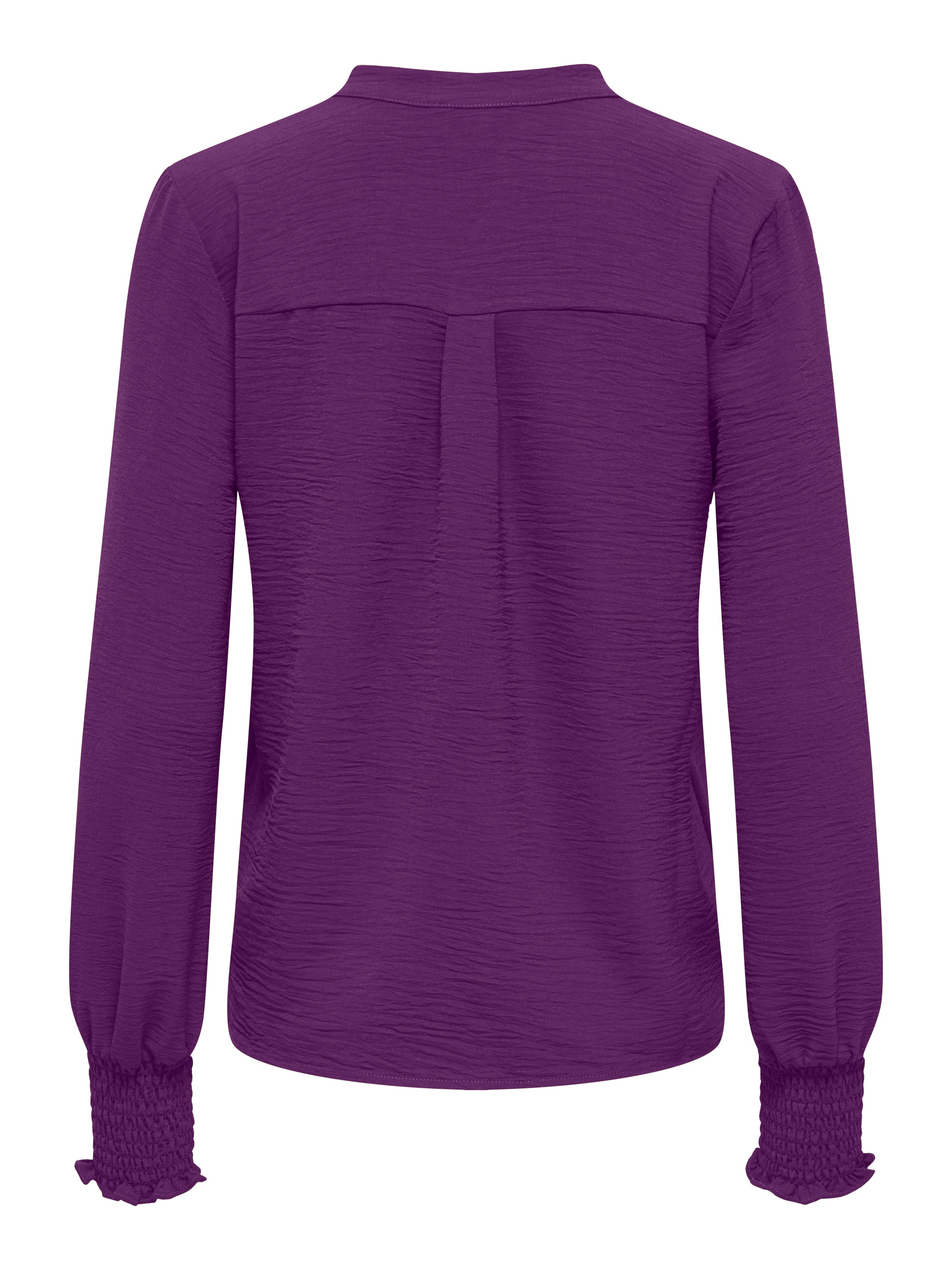 ONLY Onlmette V-Neck Long Sleeve Smock Top Purple XS 2