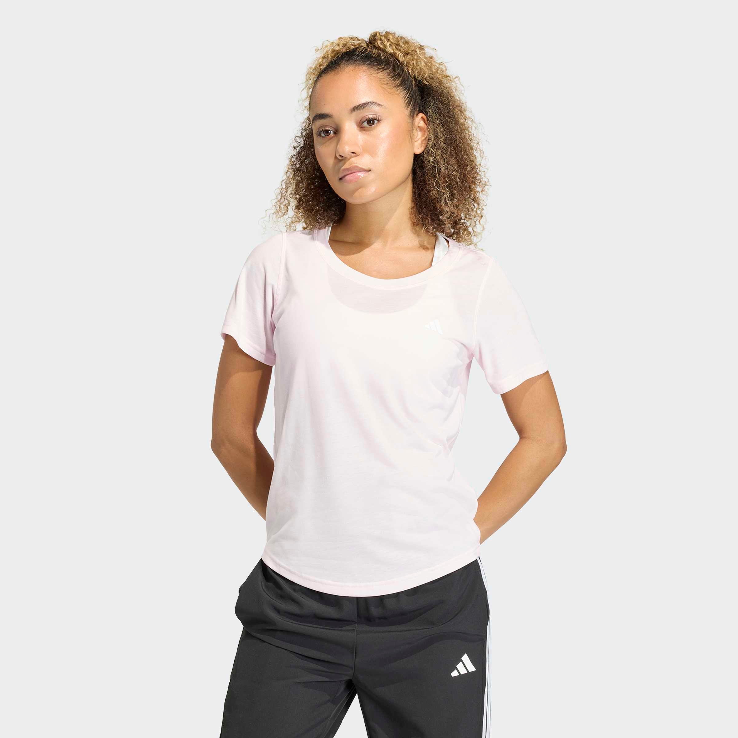 adidas Performance T-Shirt »WORKOUT ESSENTIALS MIT TIEFEM AUSSCHNITT«