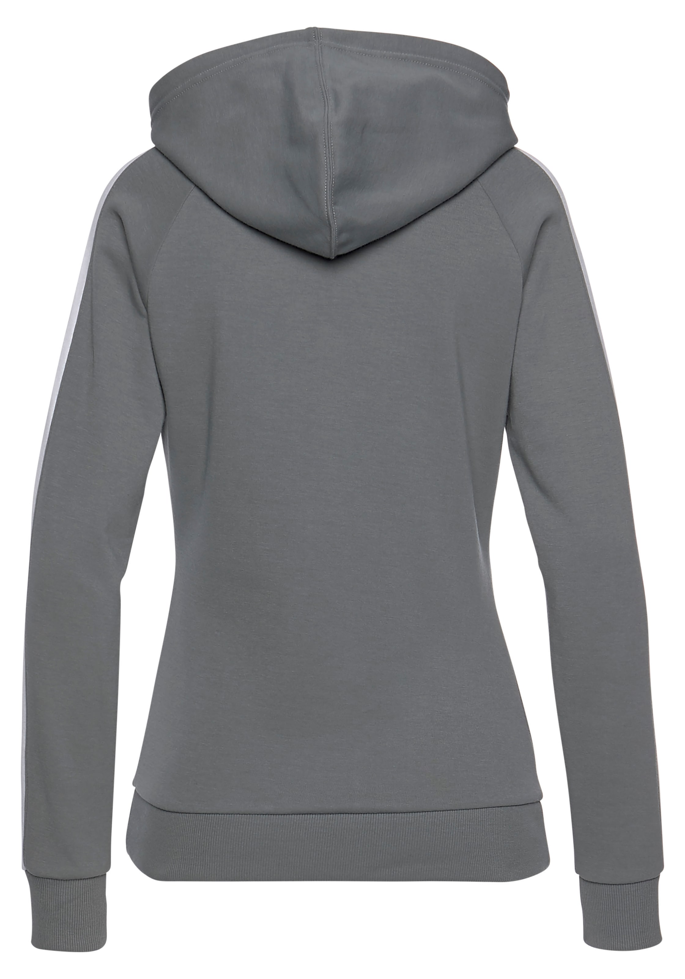 Bench. Loungewear Kapuzensweatshirt, mit Seitenstreifen und Kängurutasche, Loungewear
