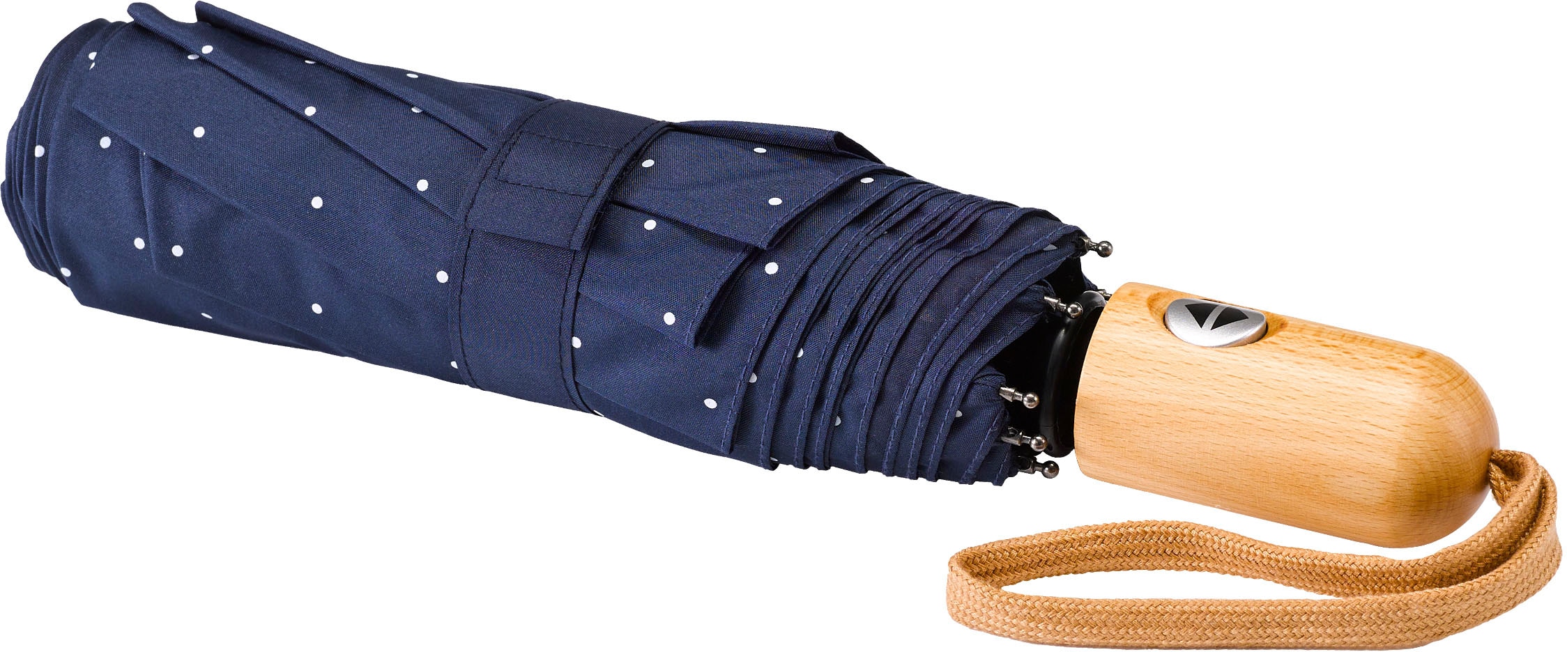 Taschenregenschirm weiß« | EuroSCHIRM® Punkte »Umwelt-Taschenschirm, marine, online bestellen BAUR