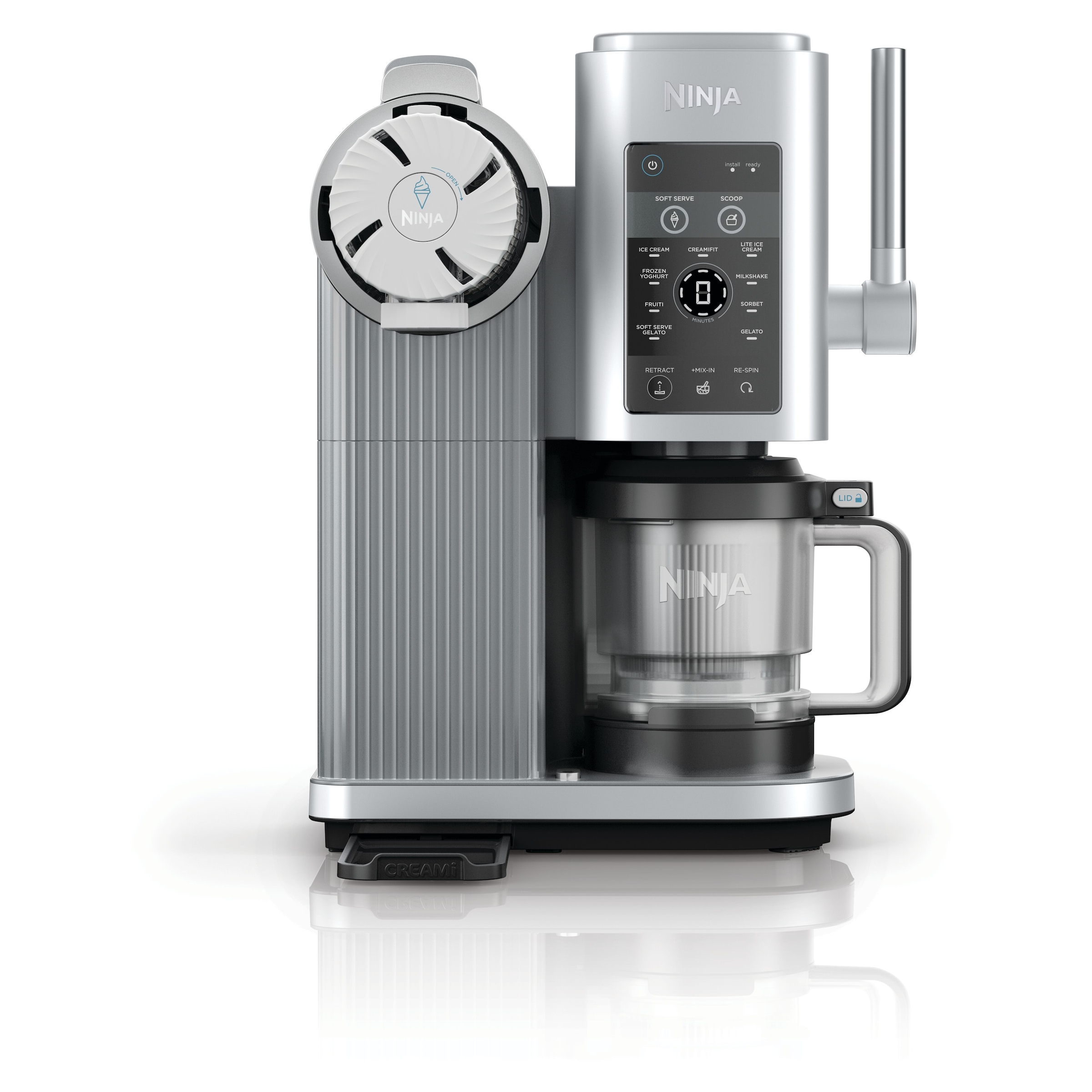 NINJA Eismaschine »Swirl by CREAMi 13-in-1«, 0,48 l, Softeis & Eismaschine NC701EU