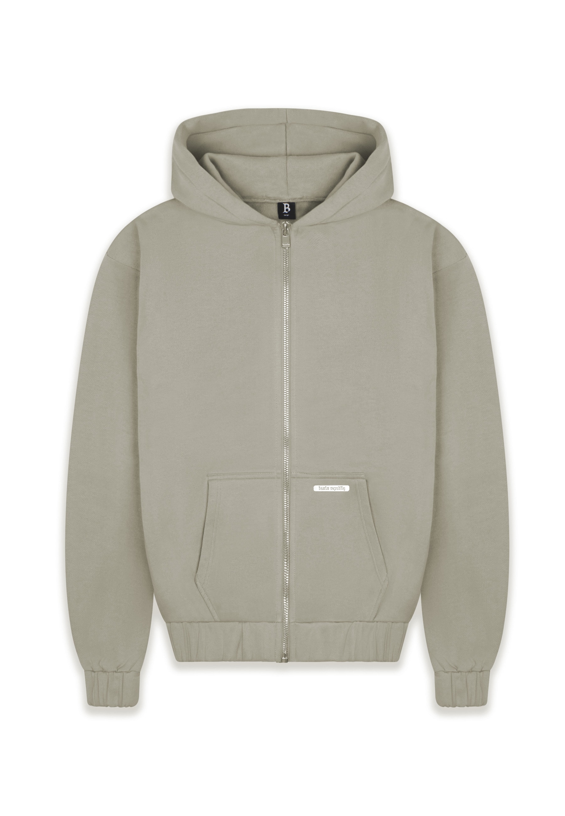 Dropsize Kapuzenpullover "Dropsize Herren Super Heavy Blank Zip-Hoodie" 1 günstig online kaufen