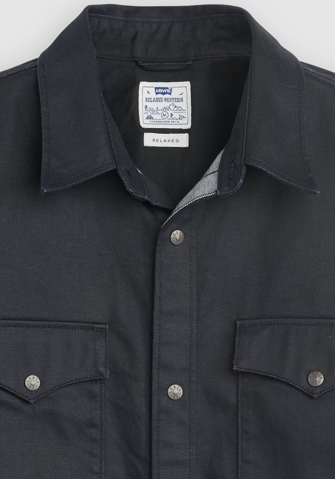 Levi's® Jeanshemd »RELAXED FIT WESTERN« im Western-Stil