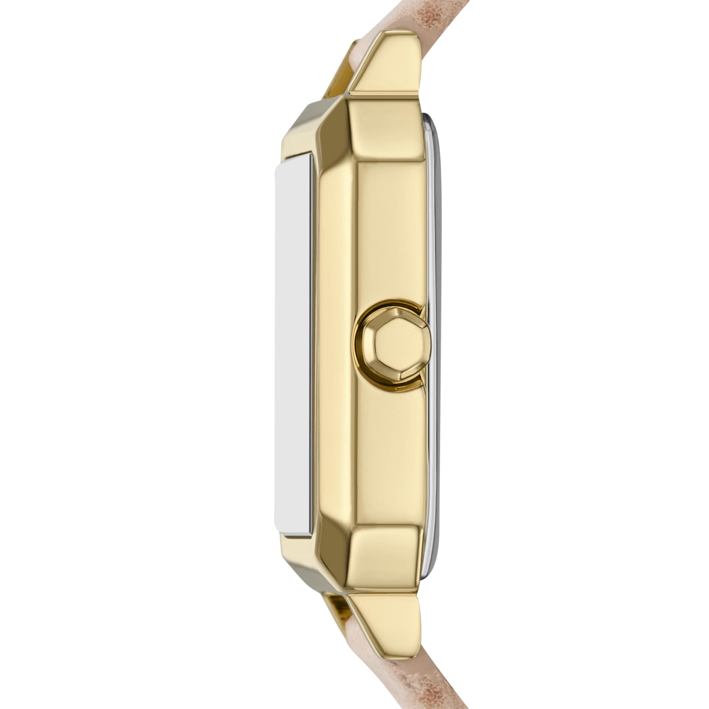 ARMANI EXCHANGE Quarzuhr, (Set, 2 tlg., mit Armband), Armbanduhr, Damenuhr, Lederarmband, Ideal auch als Geschenk, analog