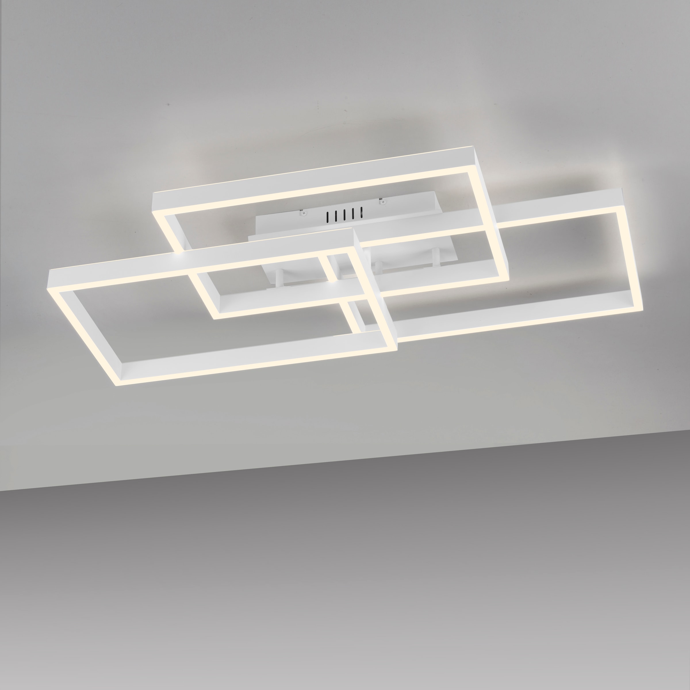Paul Neuhaus LED Deckenleuchte »PAAN« LED-Board 1 Stk. warmweiß - kaltweiß CCT(2700-5000K), dimmbar über Funk-Fernbedienung, Memoryfunktion
