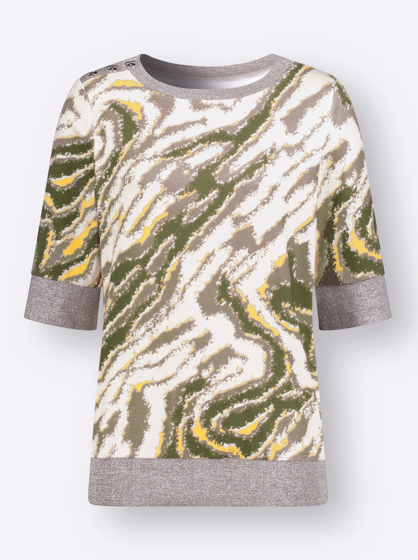 creation L Kurzarmshirt »Shirt«, (1 tlg.)