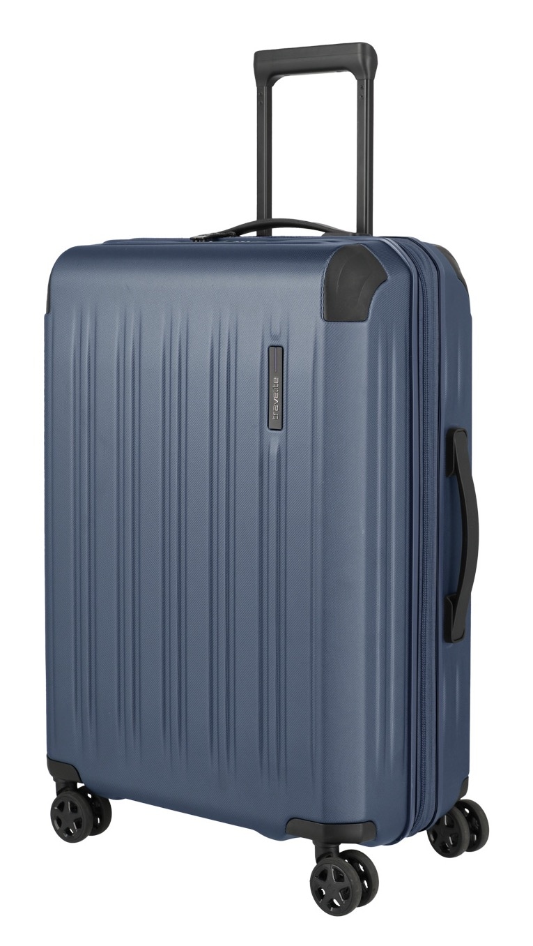 travelite Trolleyset »DYNAMIIC S+/M/L, verschiedene Farben«, (Set, 3 tlg., S+/M/L), Hartschalen-Koffer ABS Volumenerweiterung