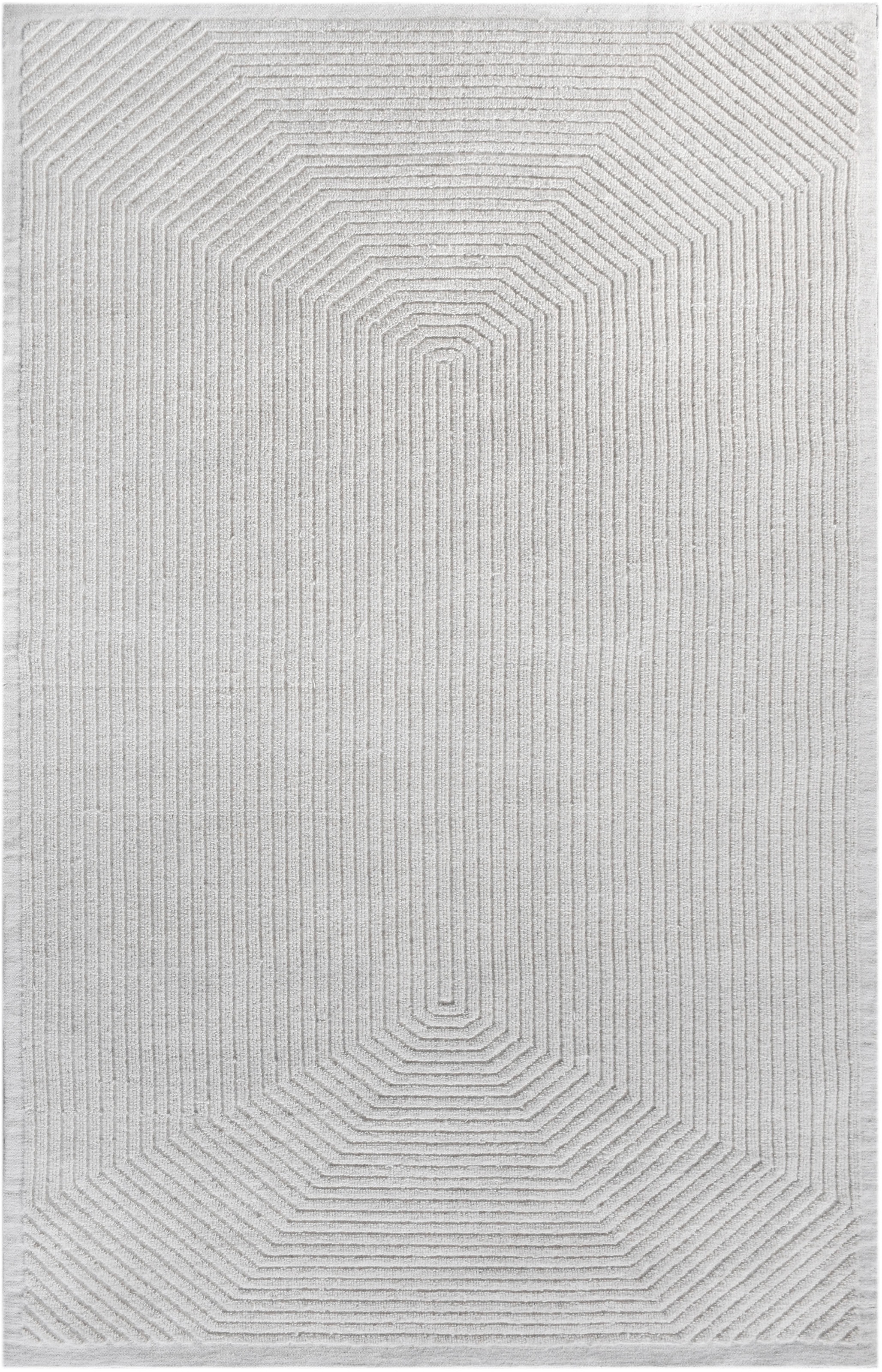 Thumbnail - my home Wollteppich "Sola, Wolle, Hoch-Tief-Struktur, maschinell gewebt" rechteckig 12 mm Höhe einfarbig, Wolle, Teppich...