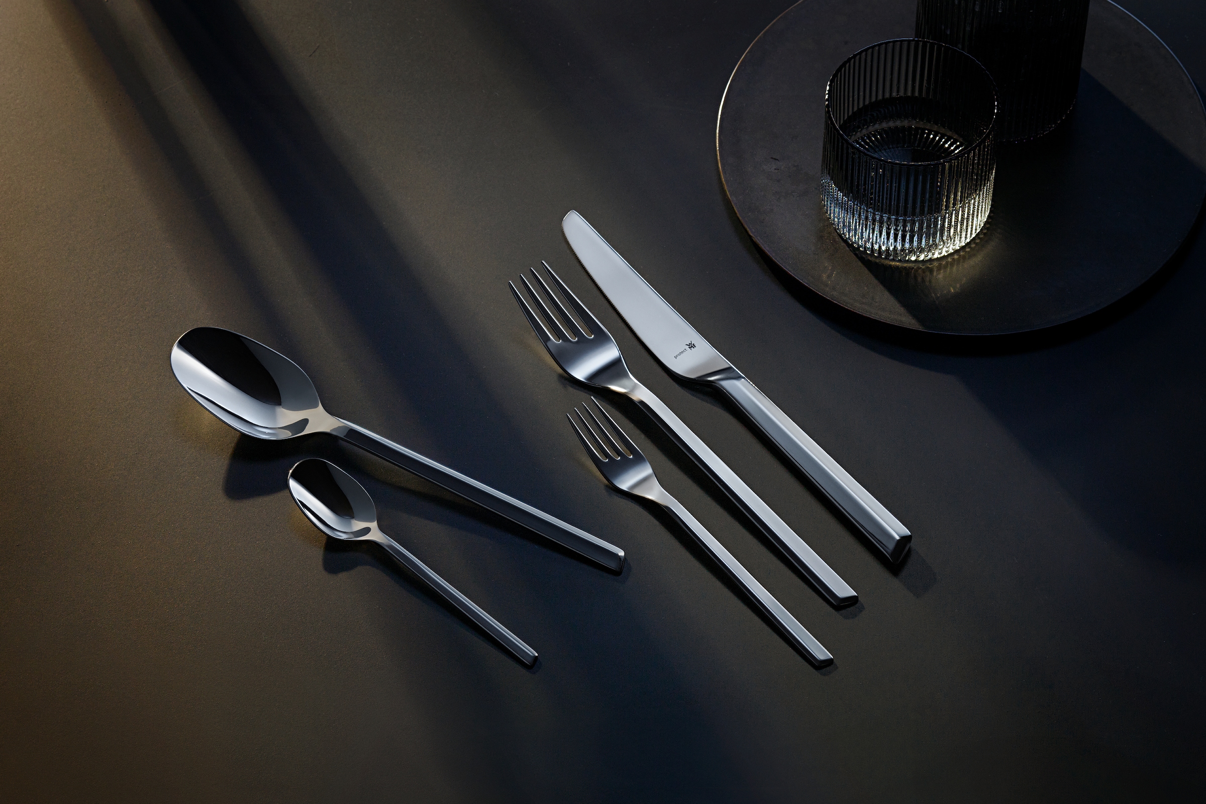 WMF Besteck-Set »Kineo«, (Set, 30 tlg.), ergonomisch, Cromargan protect