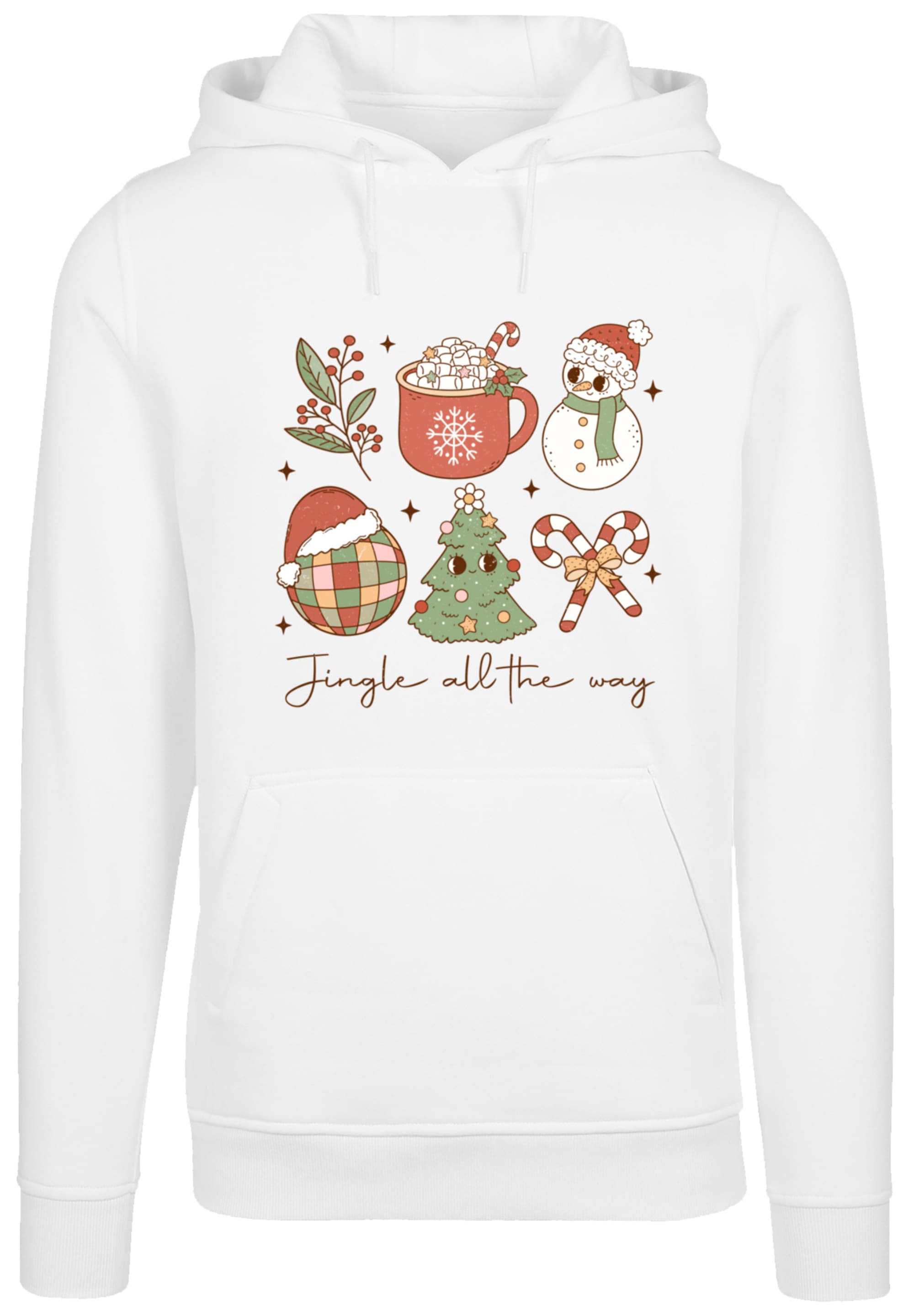 F4NT4STIC Kapuzenpullover "Jingle All The Way Christmas Groove", Premium Qu günstig online kaufen