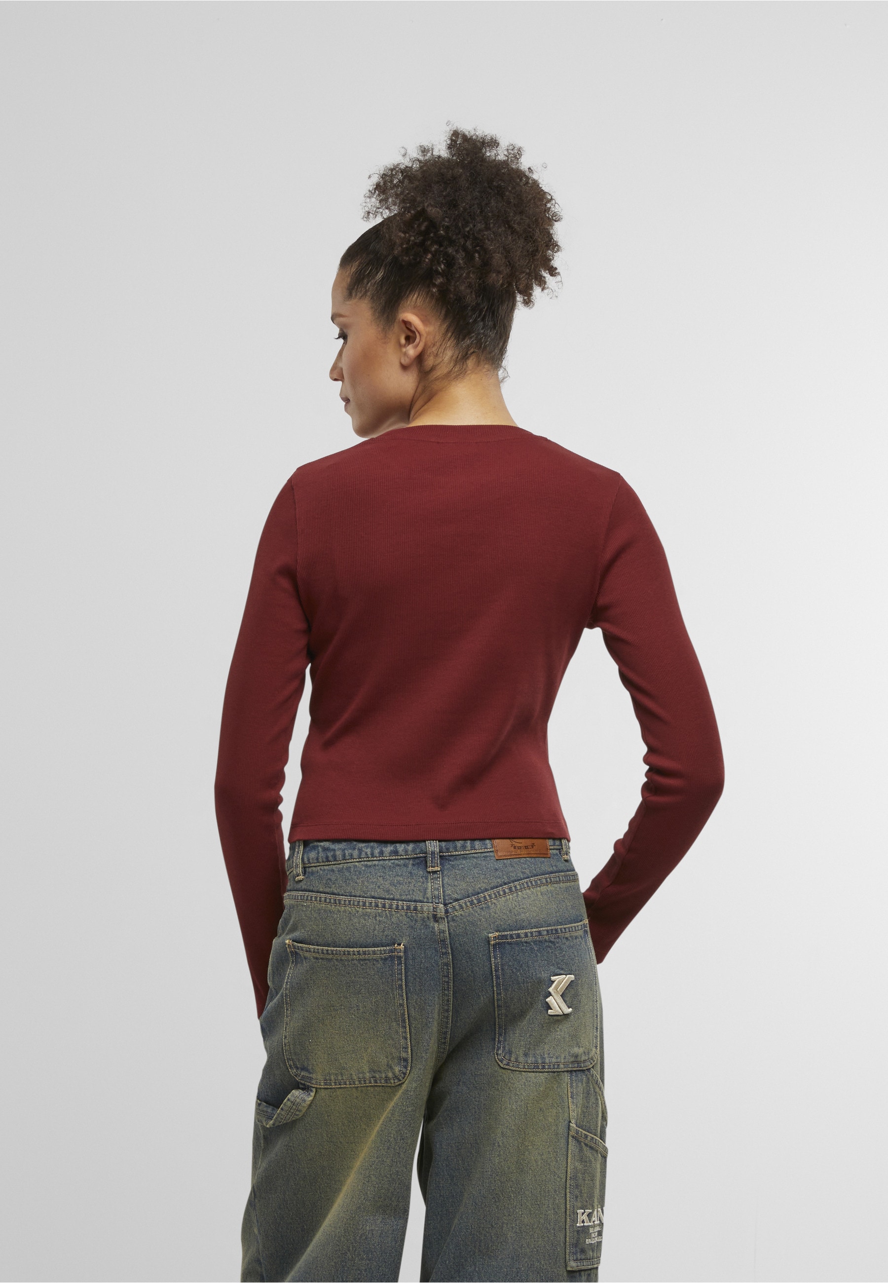 Karl Kani Longsleeve »Karl Kani Small Signature Short Rib Ls« 1